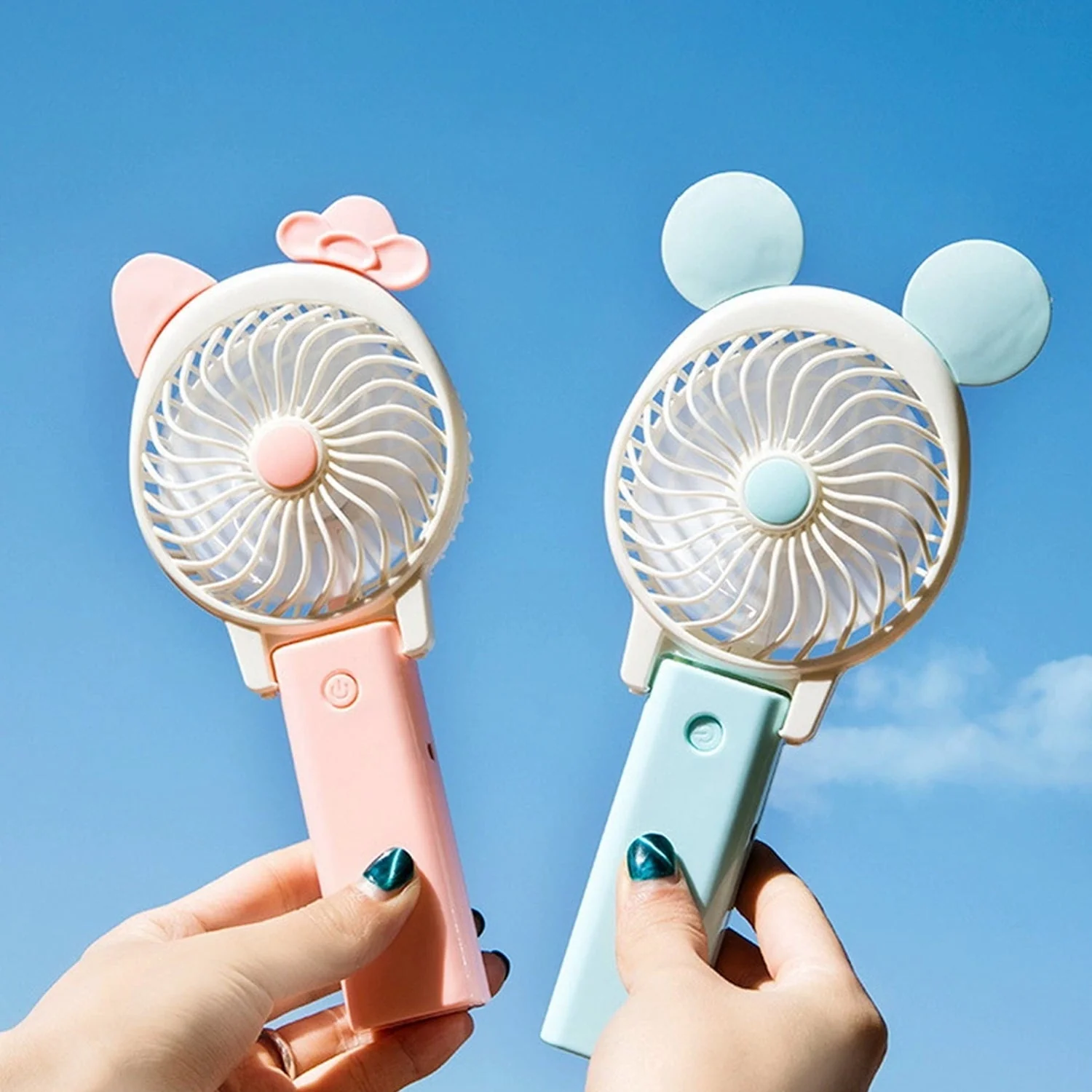 Mini Cartoon Style Fan  household and many more for producing fresh air purposes - Image 3