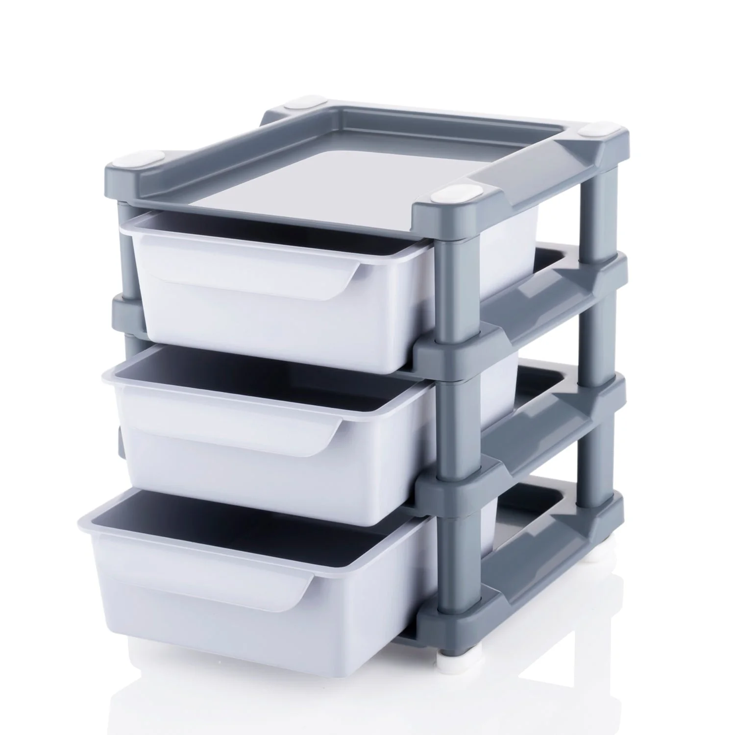 Mini 3 Layer Drawer Used for storing makeup equipment’s and kits used by women’s - Image 4