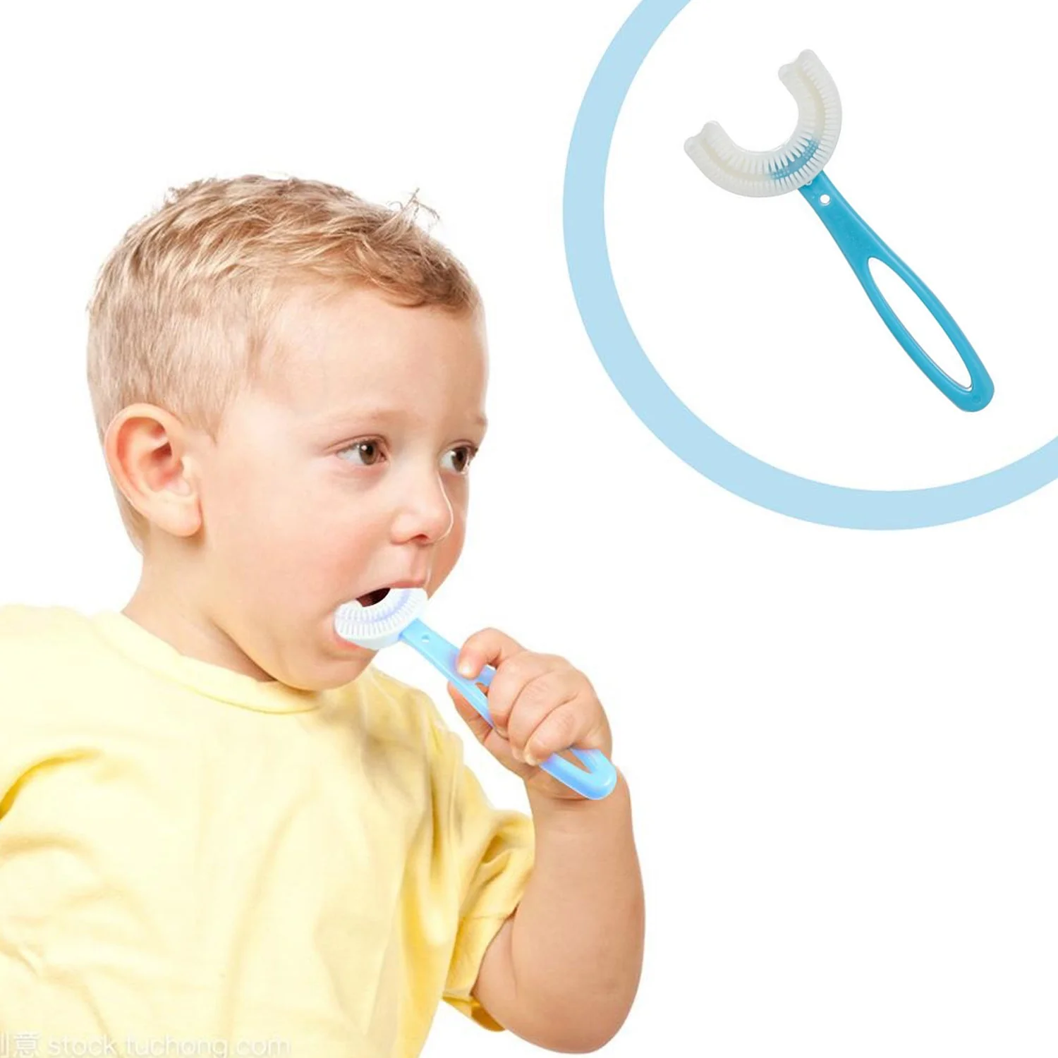 Kids U-Shaped Toothbrush - Easy Cleaning for Toddlers & Children - Image 8