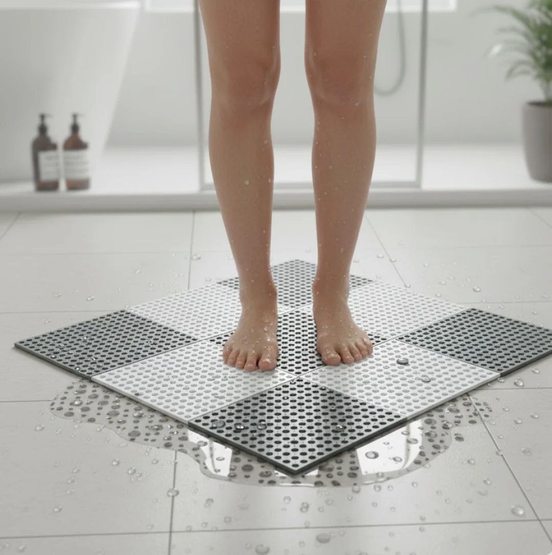 Bath Anti-Slip Mat – Prevent Slippery Surfaces While Bathing (26×26 cm) - Image 6