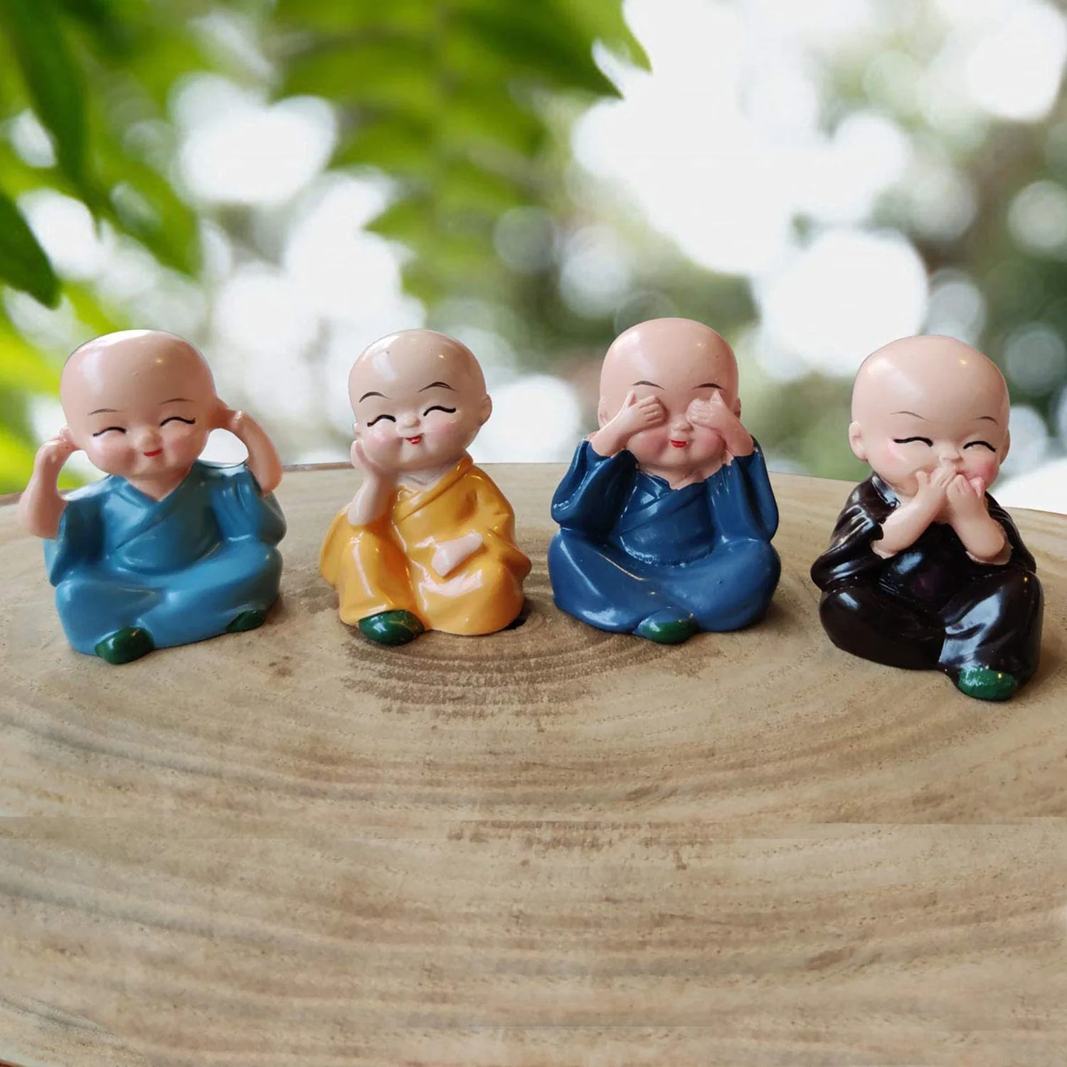 Baby Buddha 4Pc and show piece used for house, office and official decorations etc - Image 4