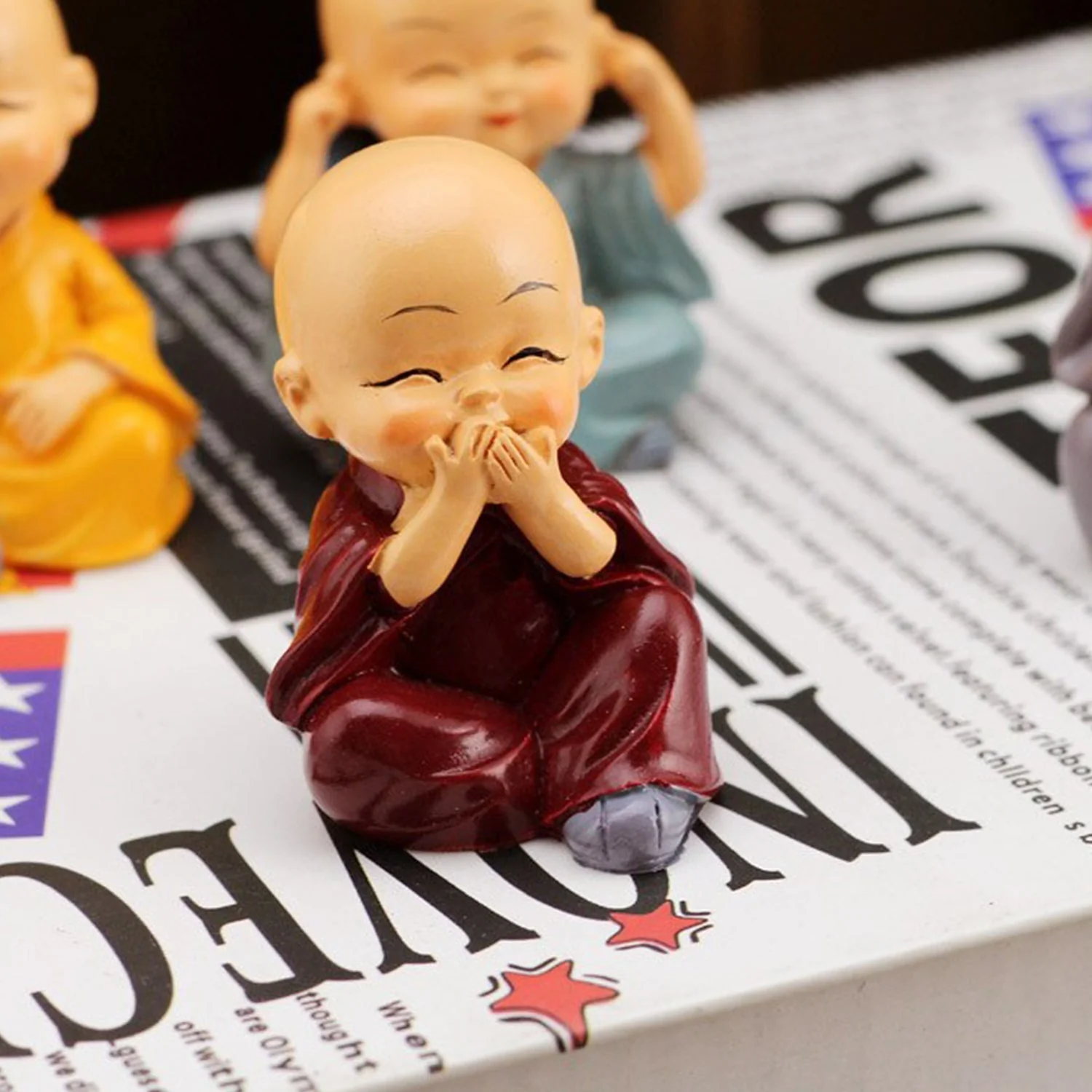 Baby Buddha 4Pc and show piece used for house, office and official decorations etc - Image 6