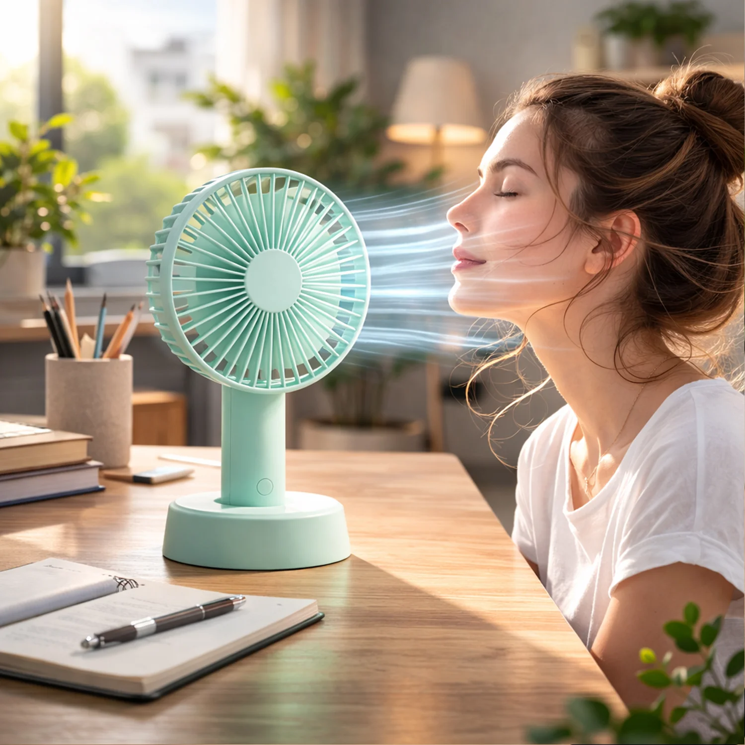 Portable Handheld Fan (Battery Include) - Image 3