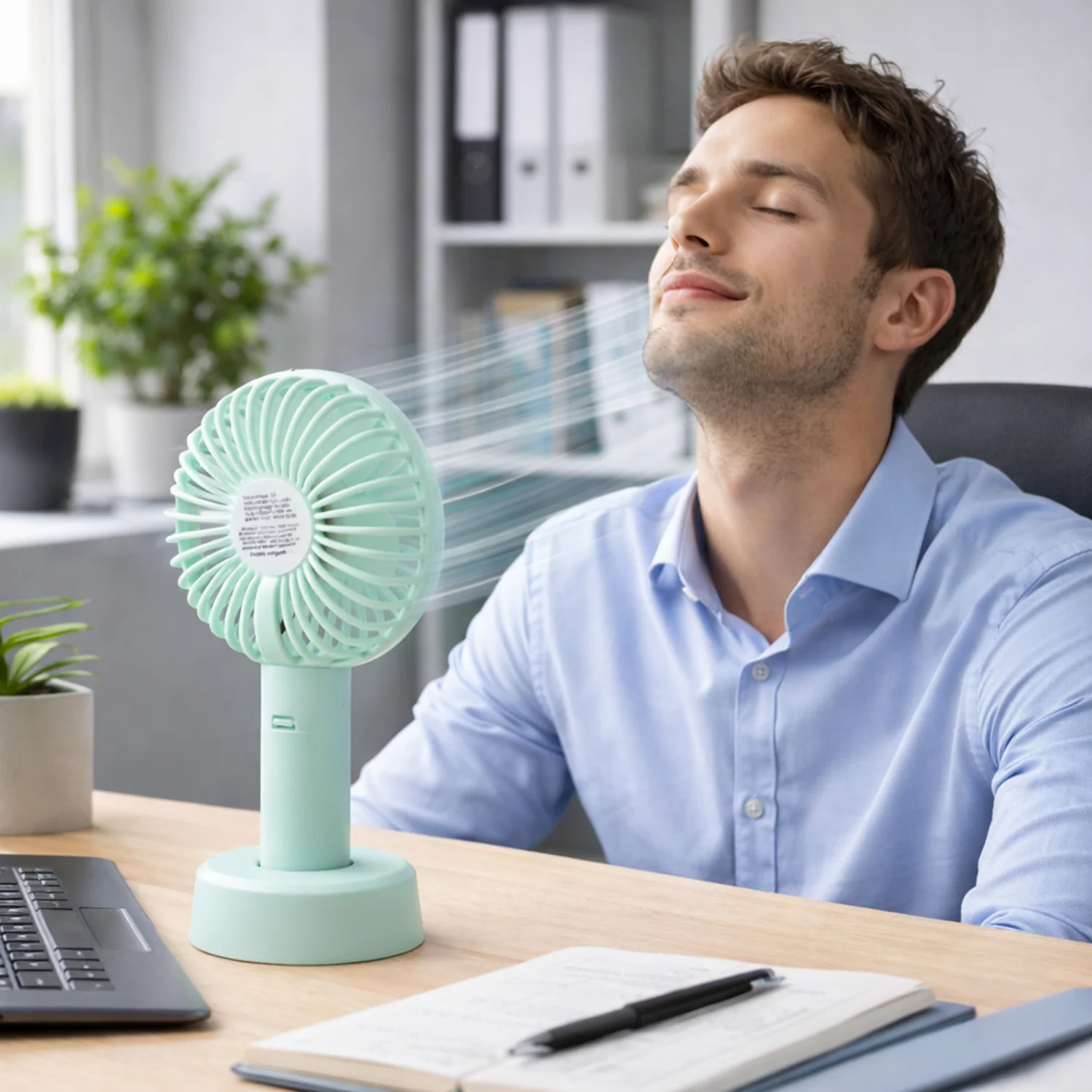 Portable Handheld Fan (Battery Include) - Image 7