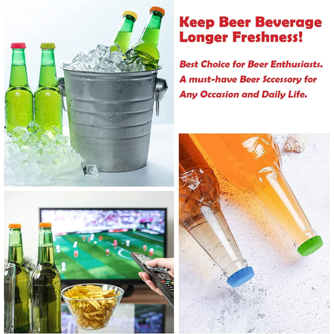 Beer Savers Caps for Soda & Bottles (6-Piece) - Image 3
