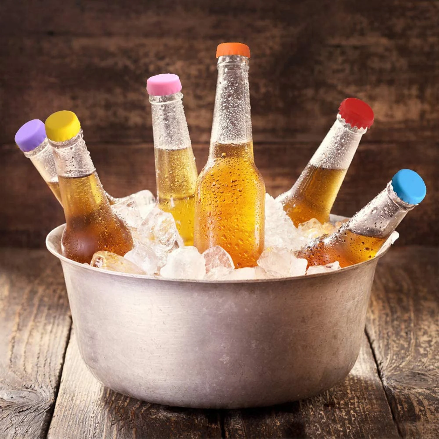 Beer Savers Caps for Soda & Bottles (6-Piece) - Image 8