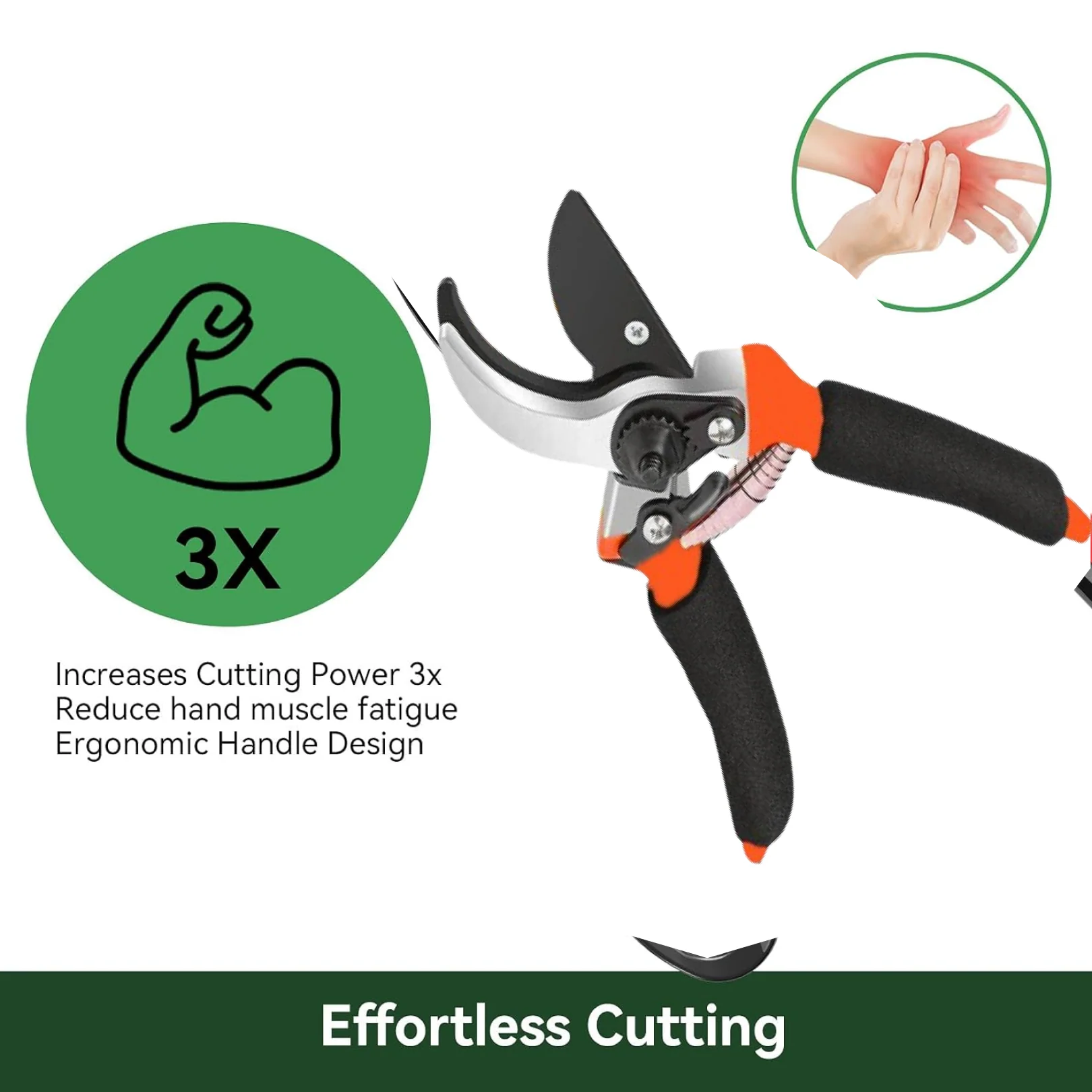 Garden Shears Sharp Cutter Pruners Scissor, Pruner, flower cutter - Image 2