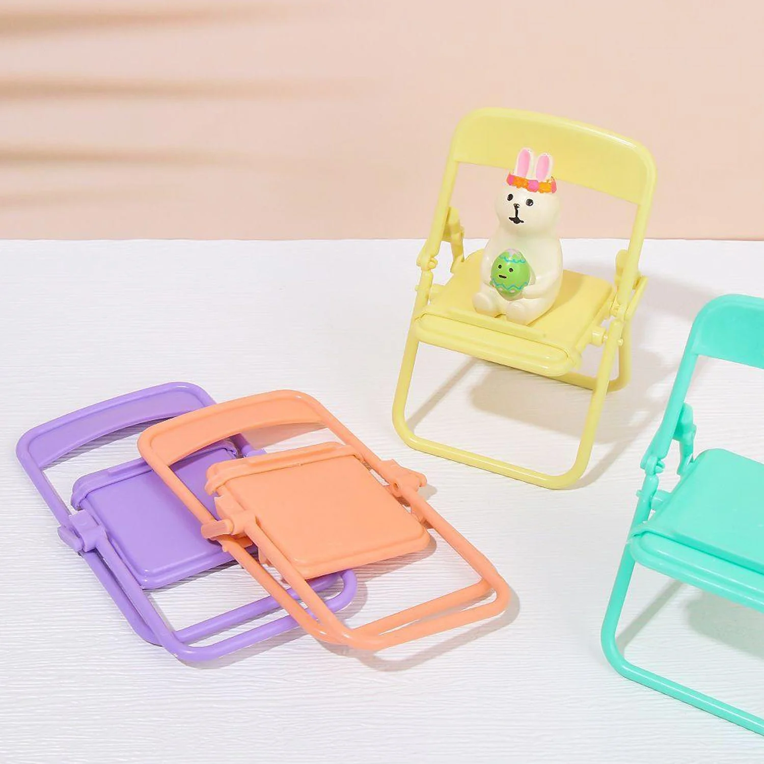 Chair-Shaped Mobile Stand – Stylish Phone Holder for Home & Office Use (1 Pc) - Image 10