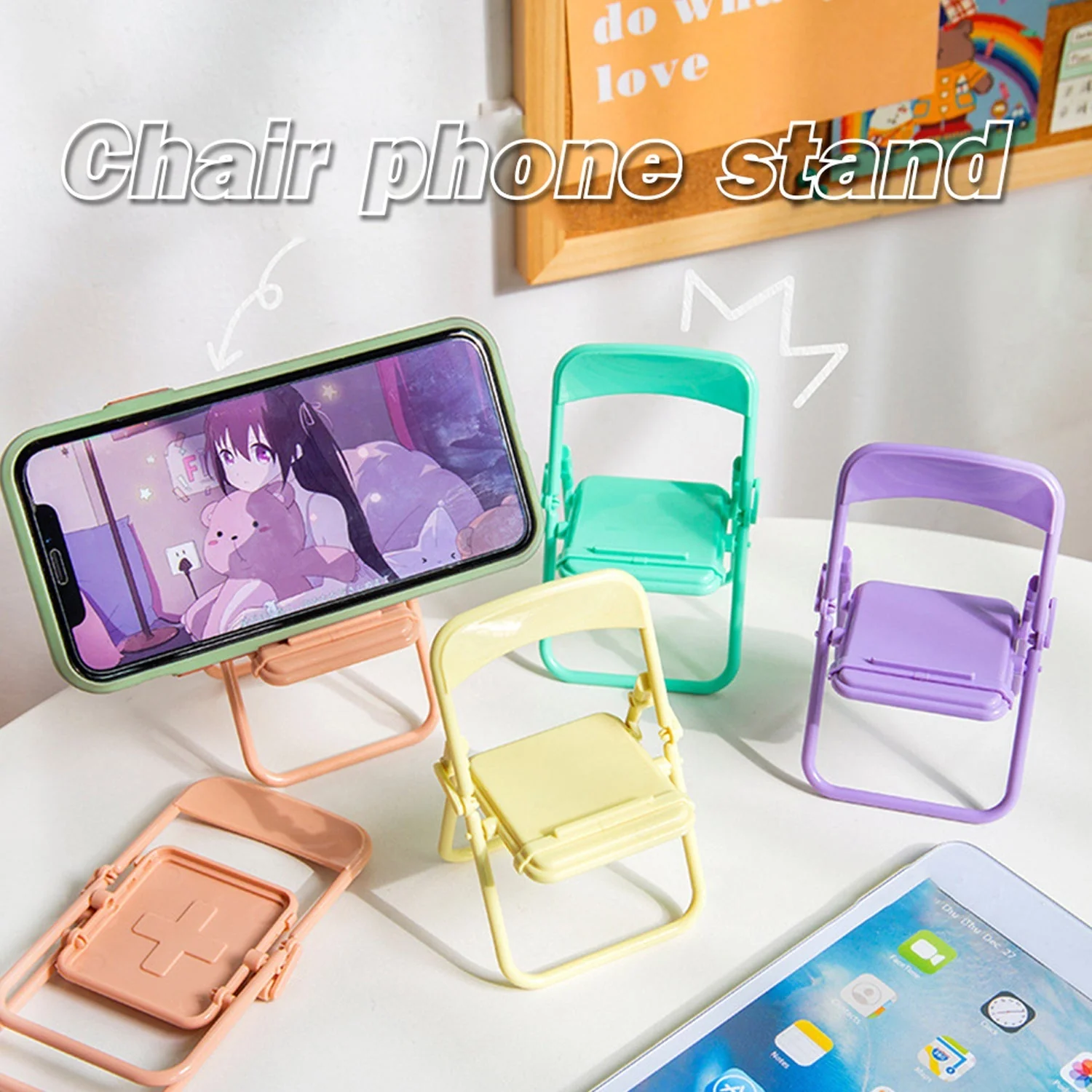 Chair-Shaped Mobile Stand – Stylish Phone Holder for Home & Office Use (1 Pc) - Image 5