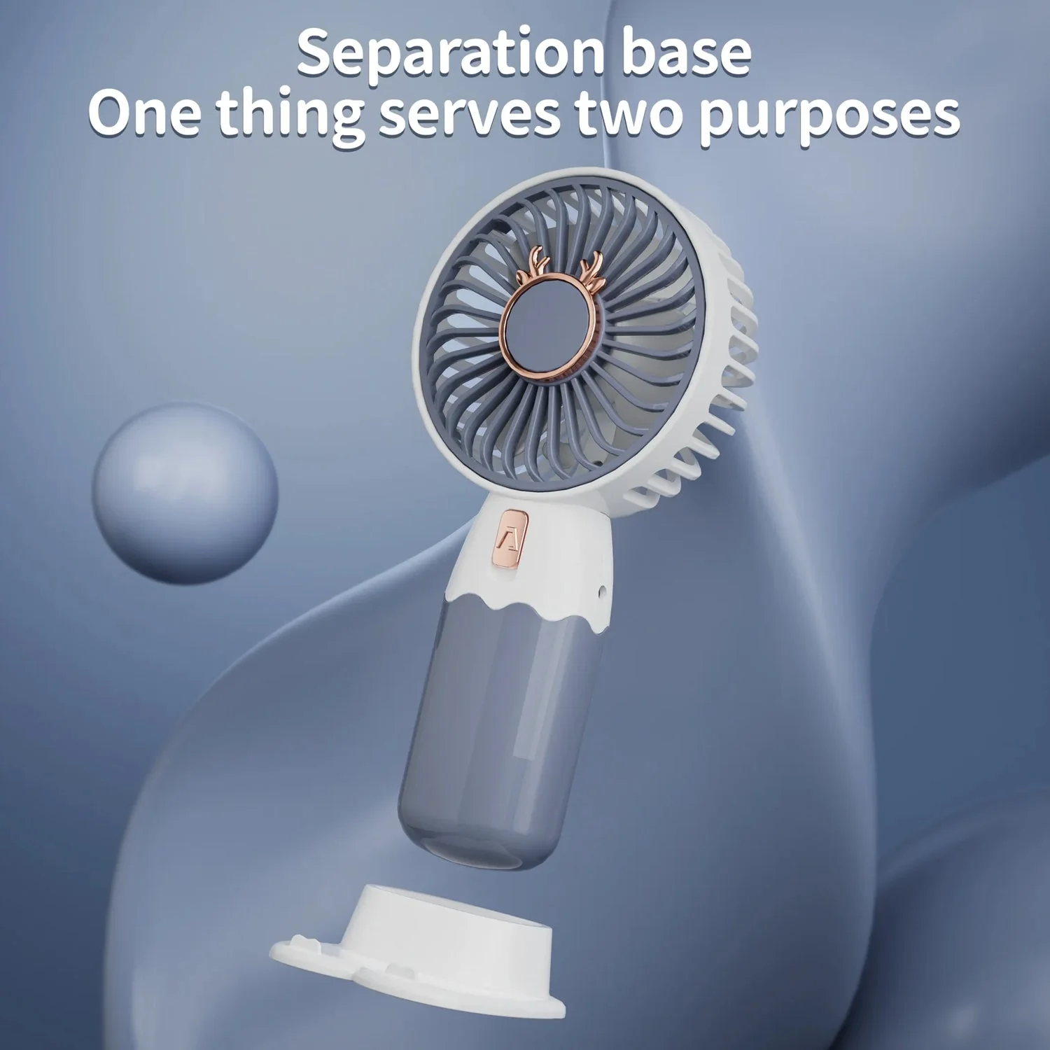Mini Fan Rechargeable Table Fan Handheld Fan  For Home , Office , Car - Image 8
