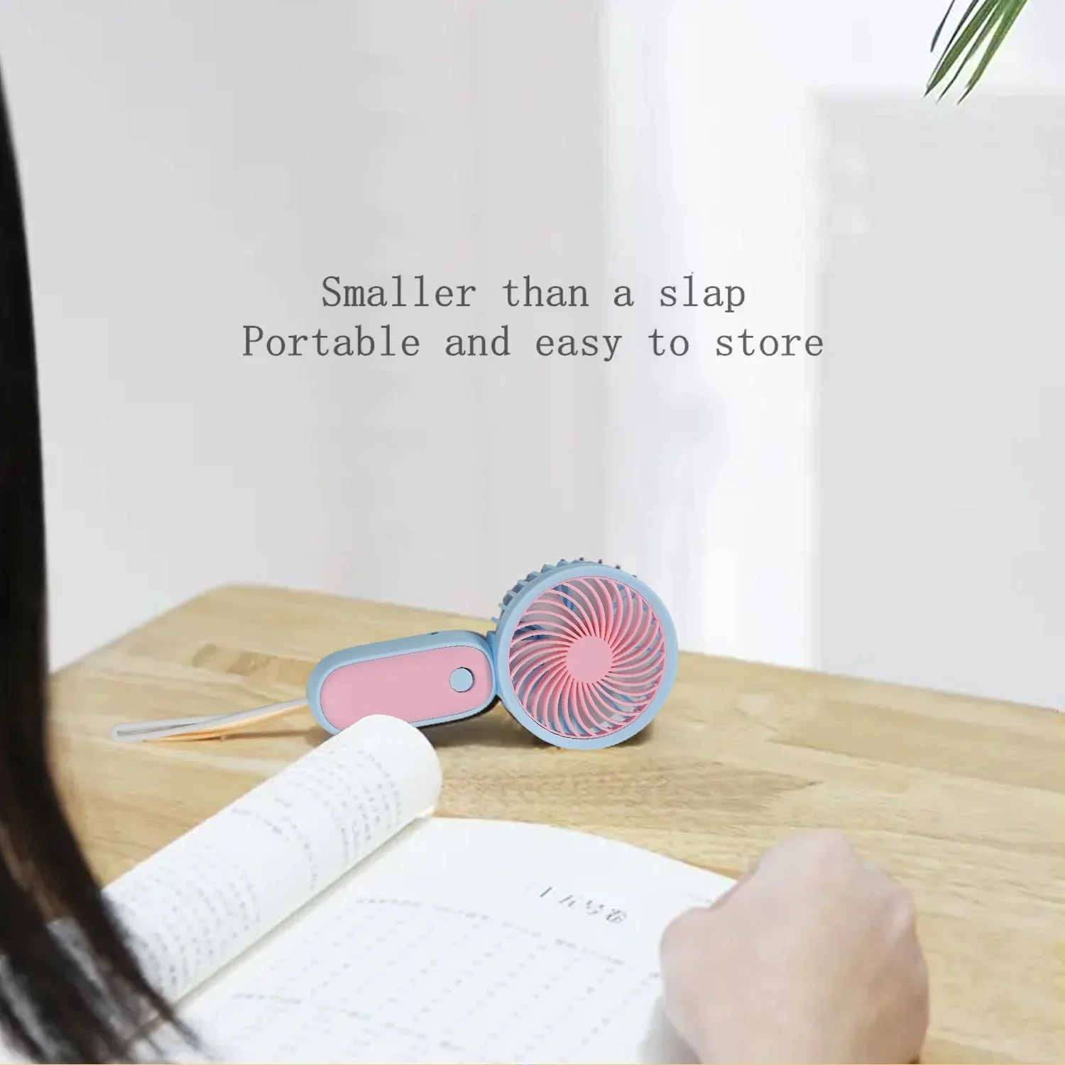 Mini Handheld Portable Rechargeable Fan Easy to Carry for Home Office Travel - Image 6