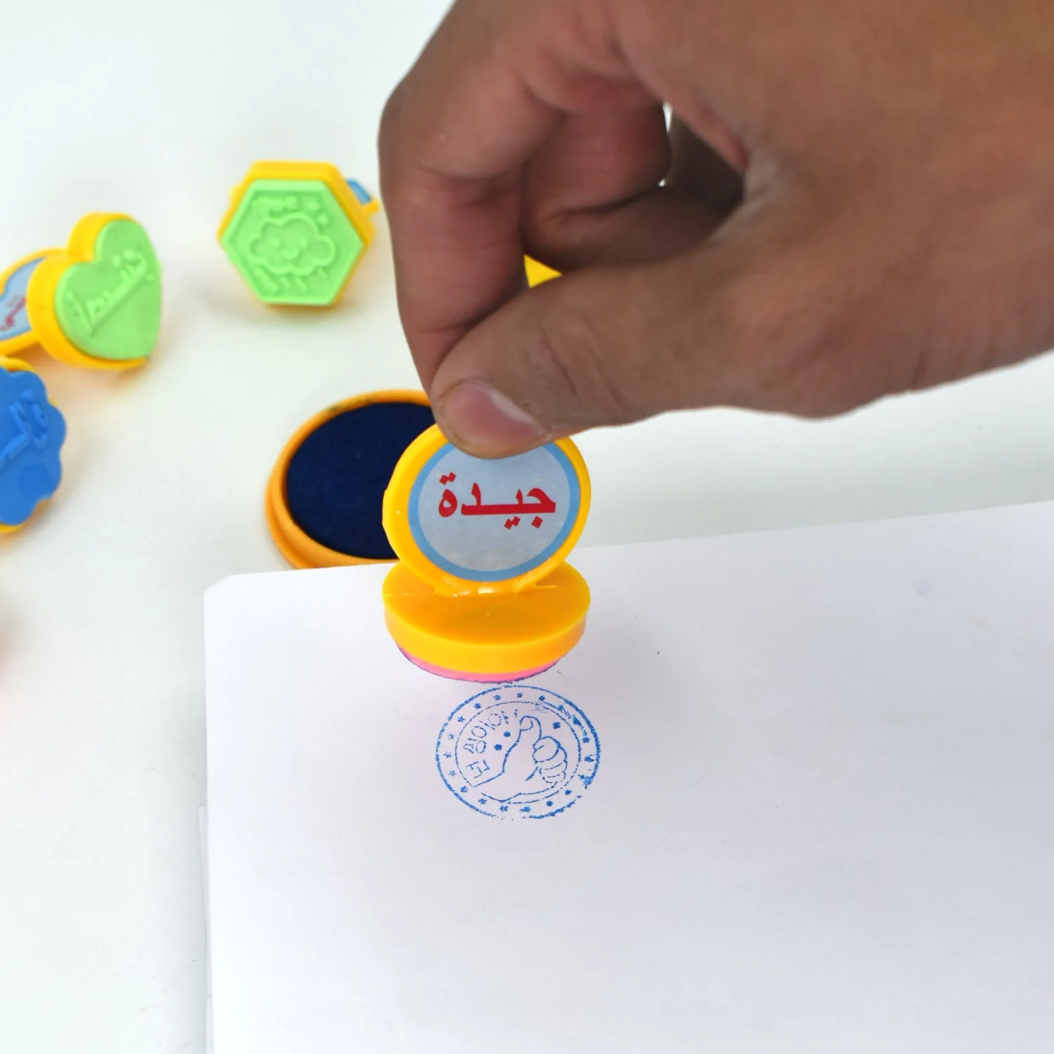 Unique Different Shape Stamps 7 pieces for Kids  Prefect Gift for Teachers - Image 10