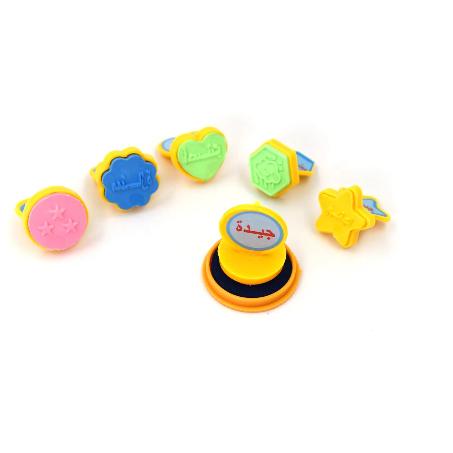 Unique Different Shape Stamps 7 pieces for Kids  Prefect Gift for Teachers - Image 7
