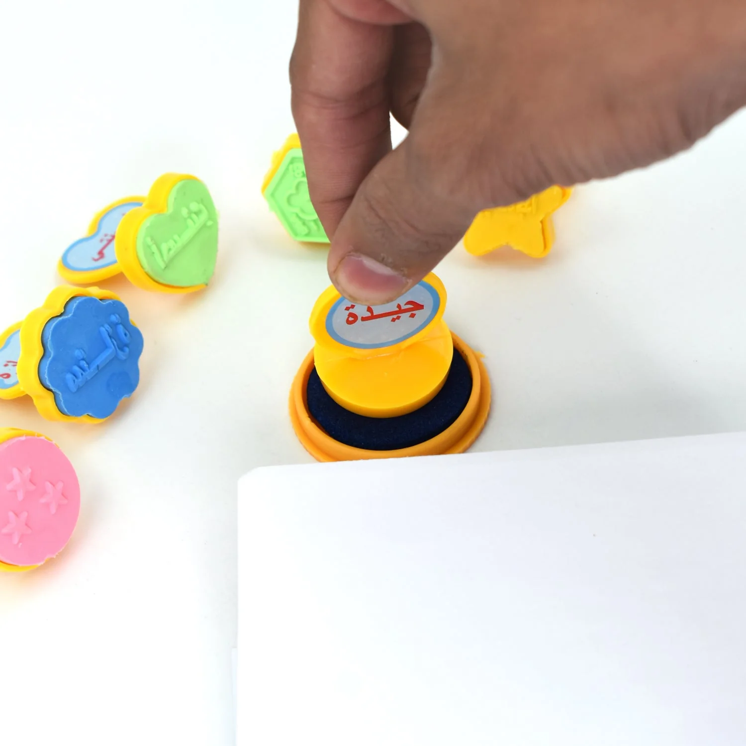 Unique Different Shape Stamps 7 pieces for Kids  Prefect Gift for Teachers - Image 9