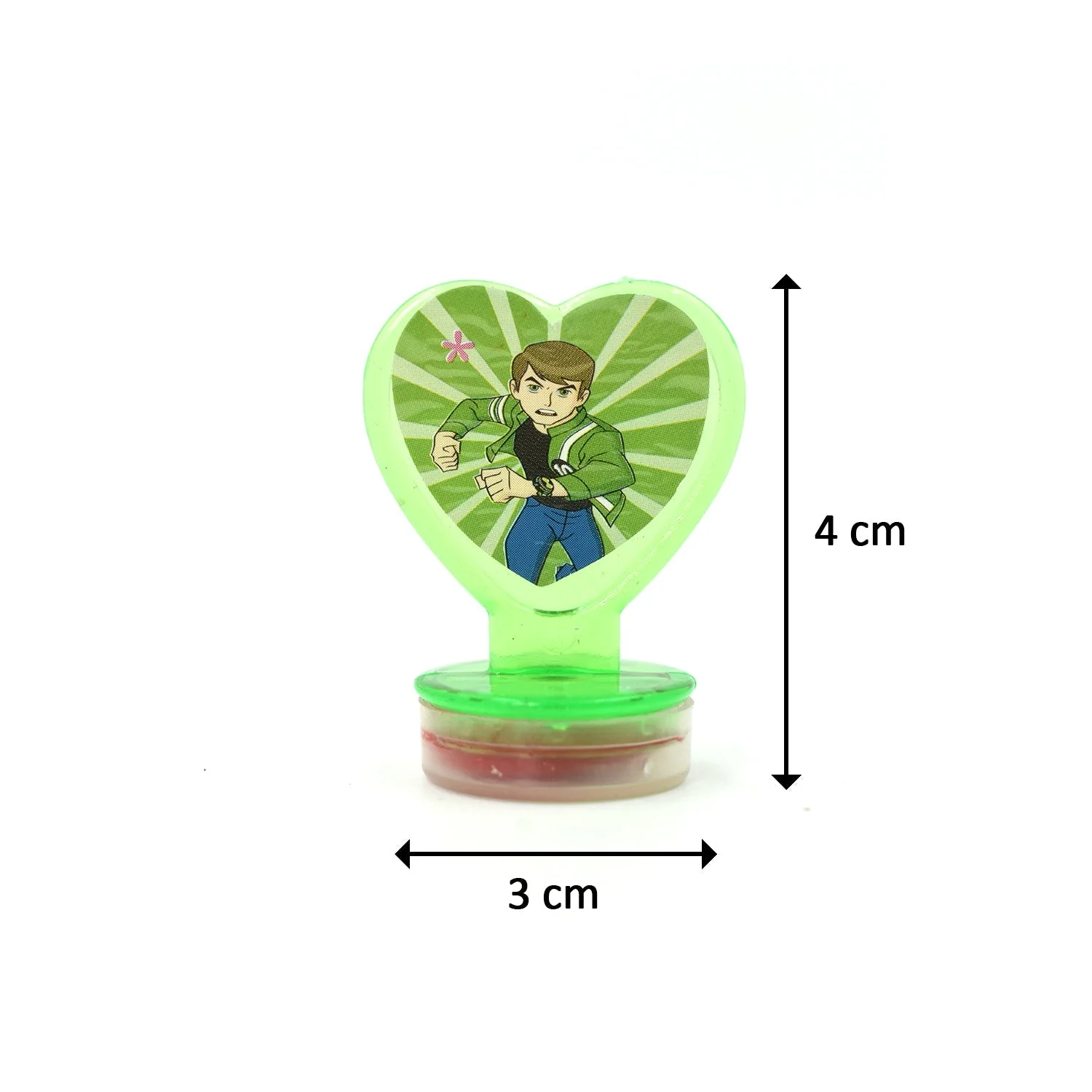 Cartoon Heart Stamps Motivational Reward Stamps for Kids, Teachers & Parents (6 Pcs) - Image 5