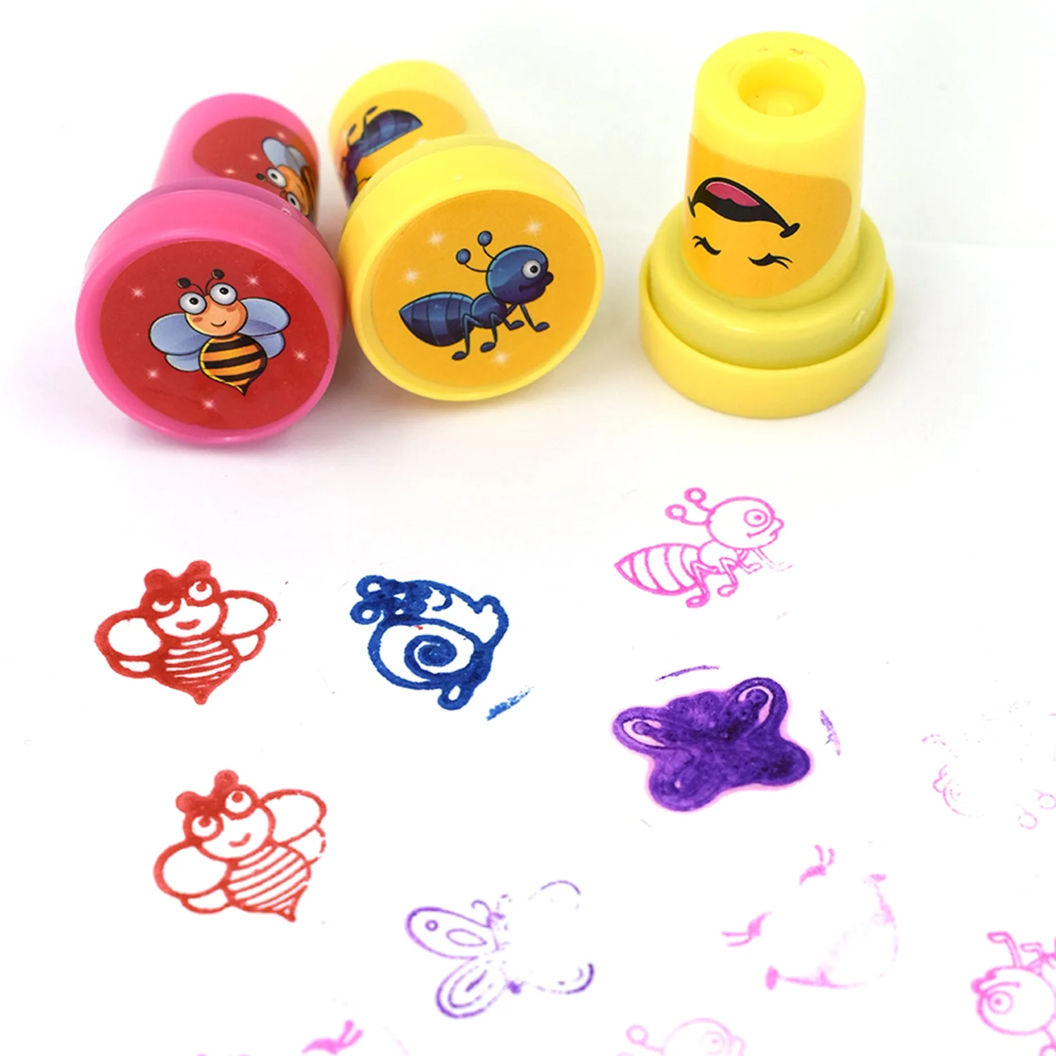 Stamp Set for Kids – 12 Pc Creative Stamp Pack for Play & Learning Activities - Image 3