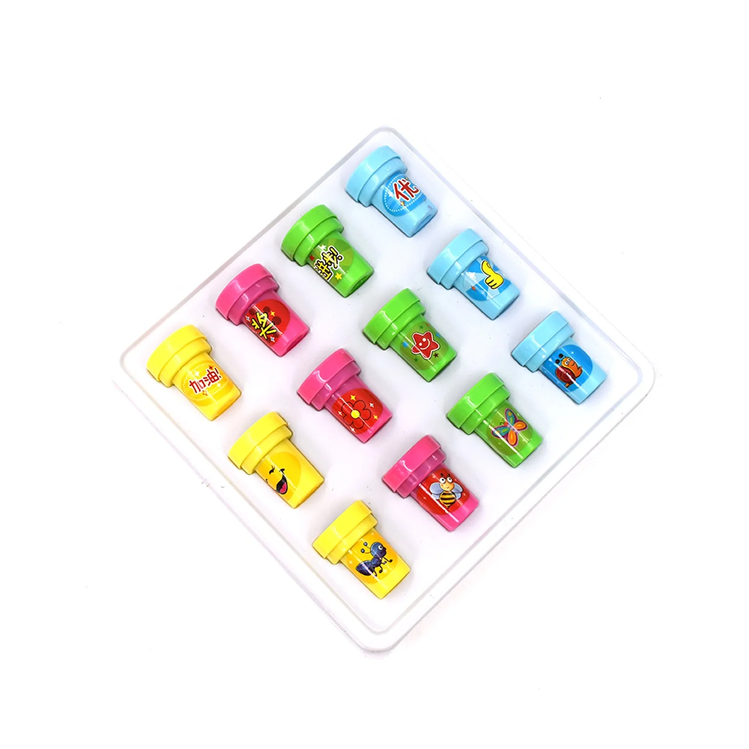 Stamp Set for Kids – 12 Pc Creative Stamp Pack for Play & Learning Activities - Image 4