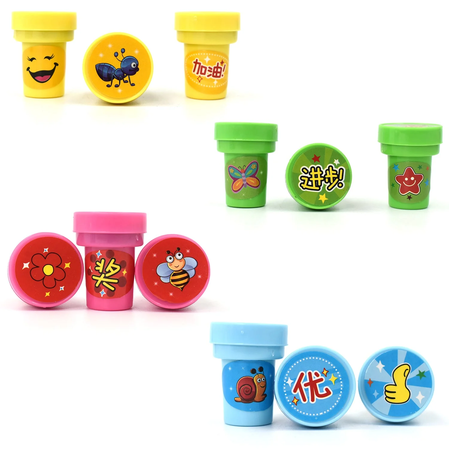 Stamp Set for Kids – 12 Pc Creative Stamp Pack for Play & Learning Activities - Image 6