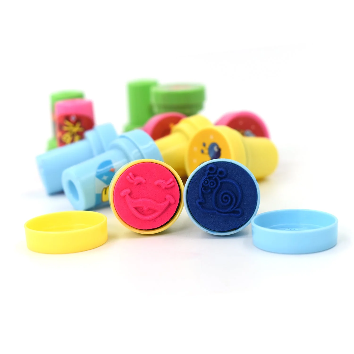 Stamp Set for Kids – 12 Pc Creative Stamp Pack for Play & Learning Activities - Image 7