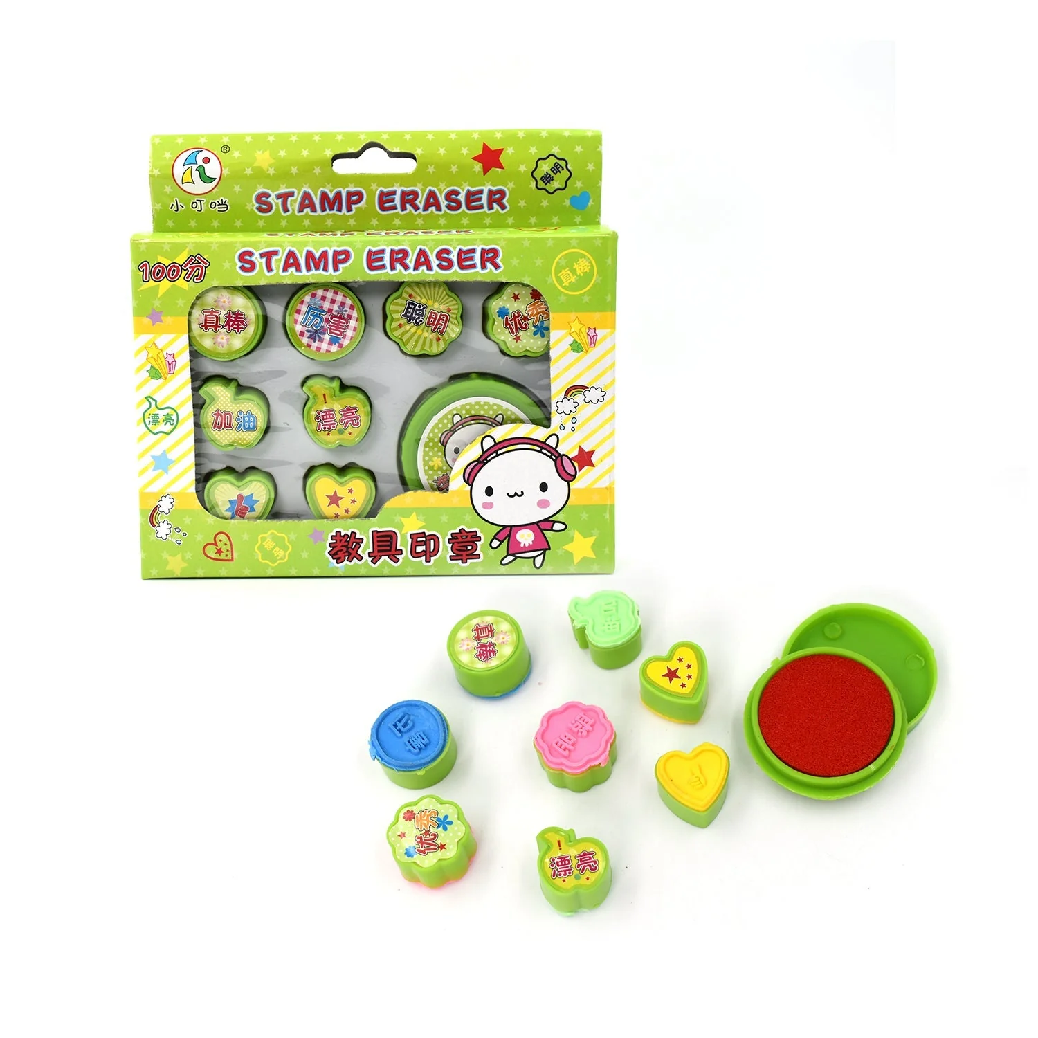9 Pc Stamp Set for Kids, Play & Fun - Image 3