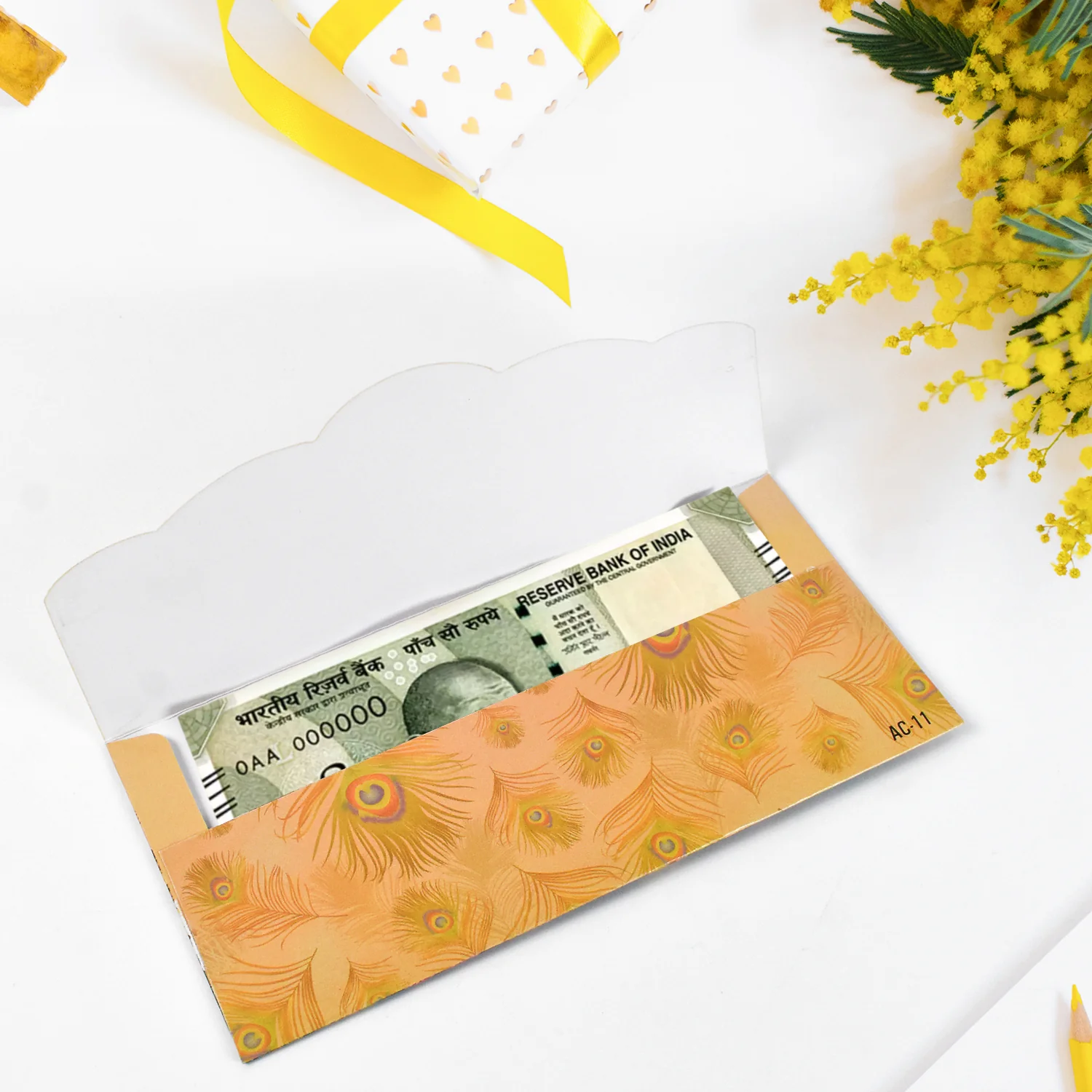 Delights Shagun Money Gift Envelopes (10 pcs), Return Gift For Sister ,  Gift - Image 5