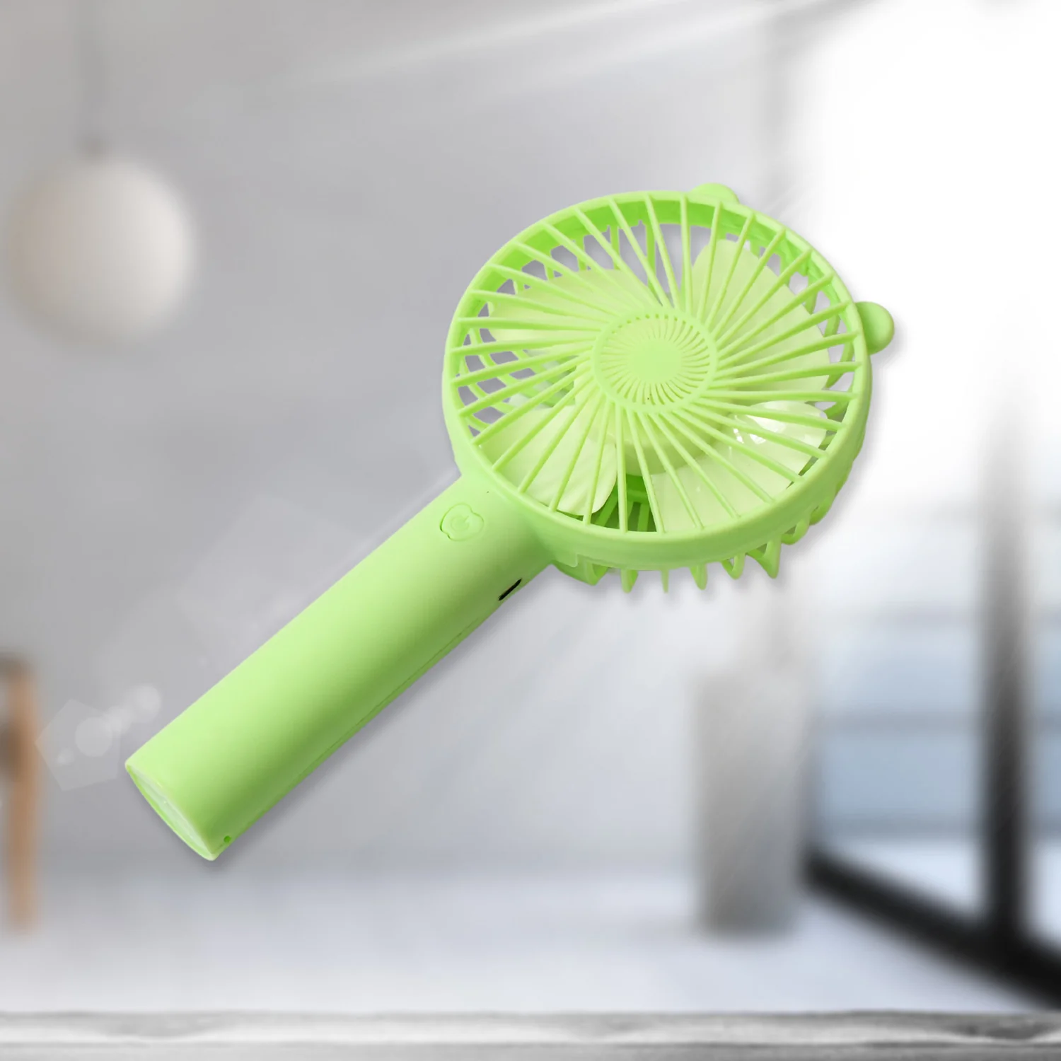 Portable Classic Hand Fan 3-Speed Table Fan for Office School Home Use - Image 6