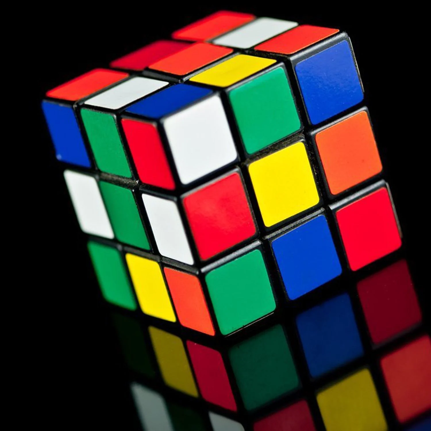 Plastic Fancy 3x3 Small Cube Puzzles Game - 2 Pieces (Multicolour) - Image 3