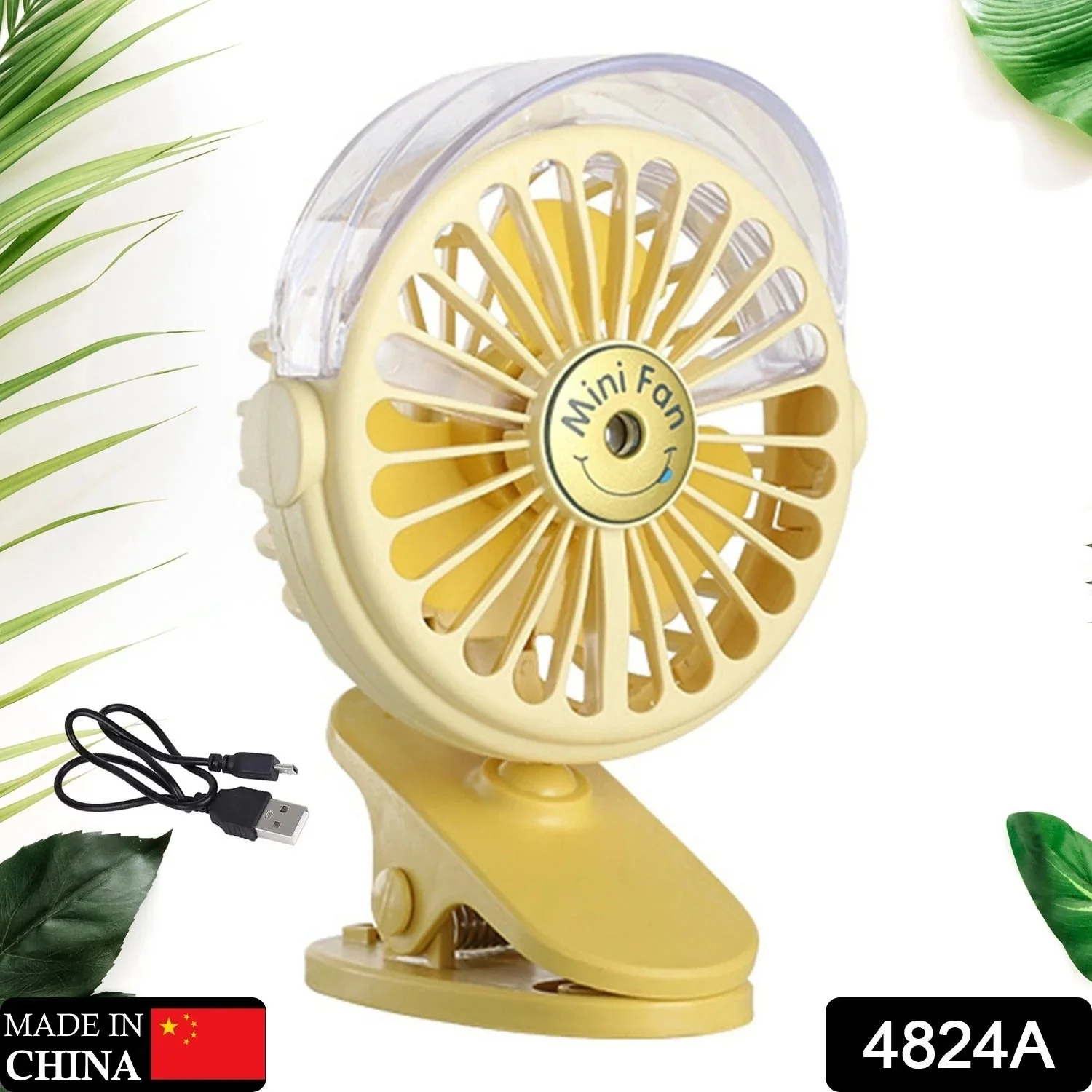 Clip Desk Fan Portable Table Cooling Fan for Home, Car & Office - Image 2