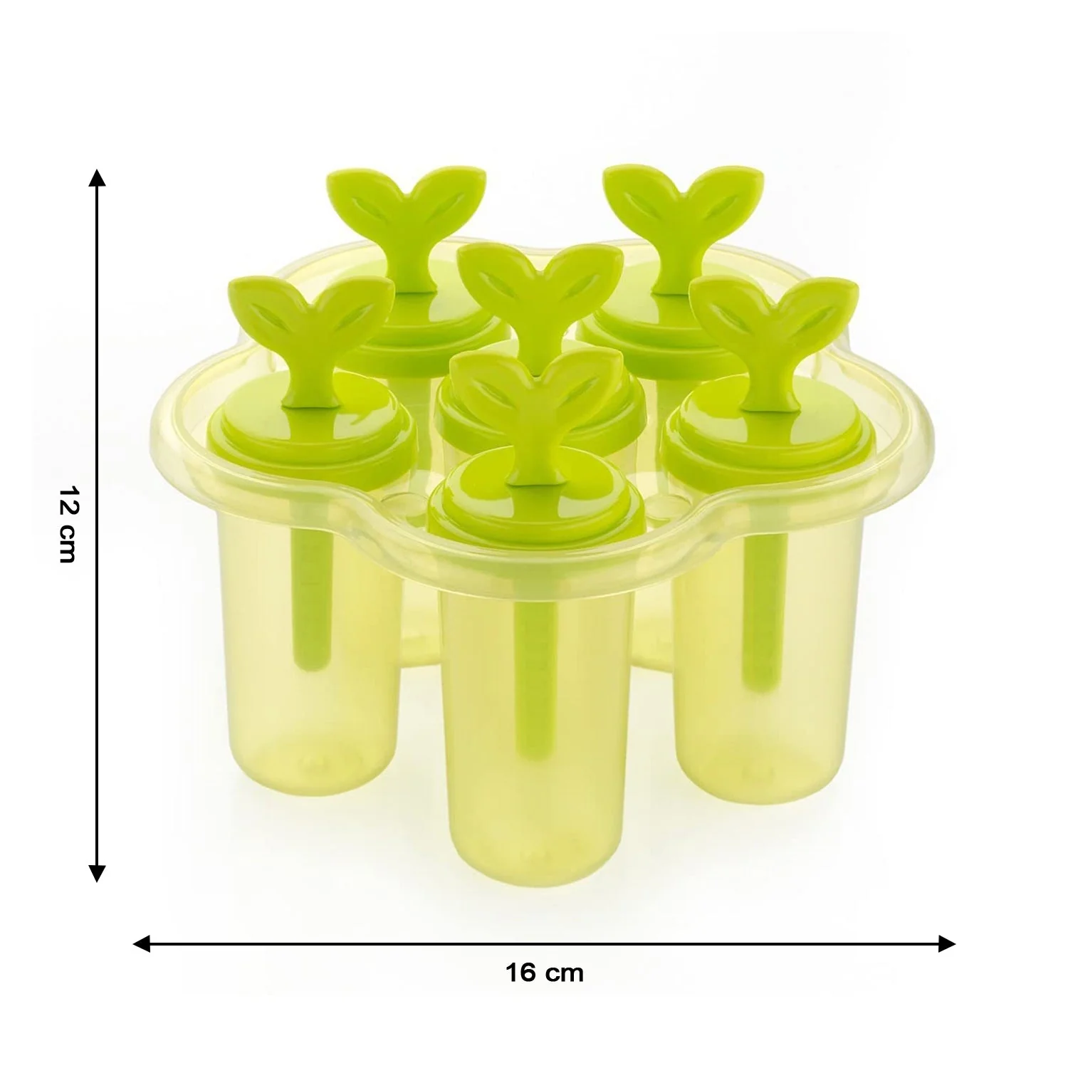 6 Cavity Ice Candy Maker For Making Ice Candies And All Easily. - Image 6