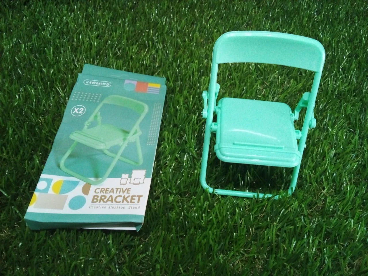 1 Pc Chair Stand With Box As A Mobile Stand For Holding And Supporting Mobile - Image 6