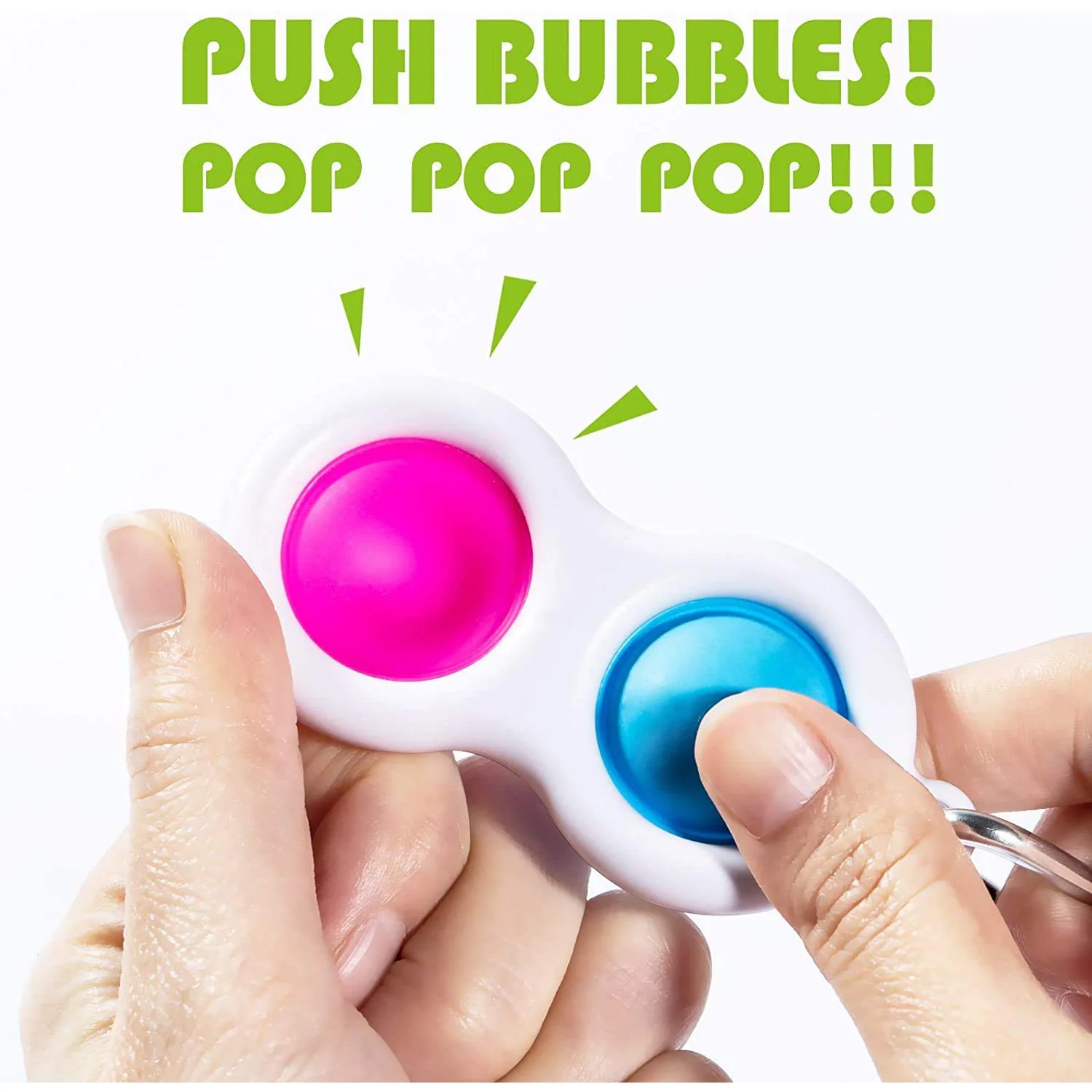 Simple Dimple Fidget Toy Mini Keychain - Image 7