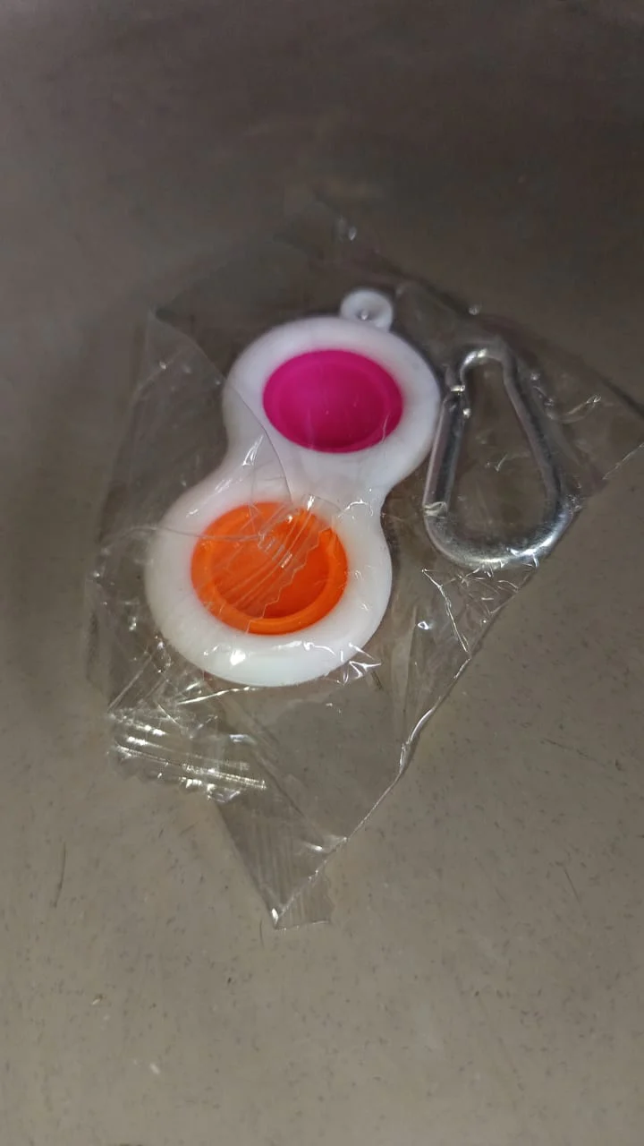 Simple Dimple Fidget Toy Mini Keychain - Image 9