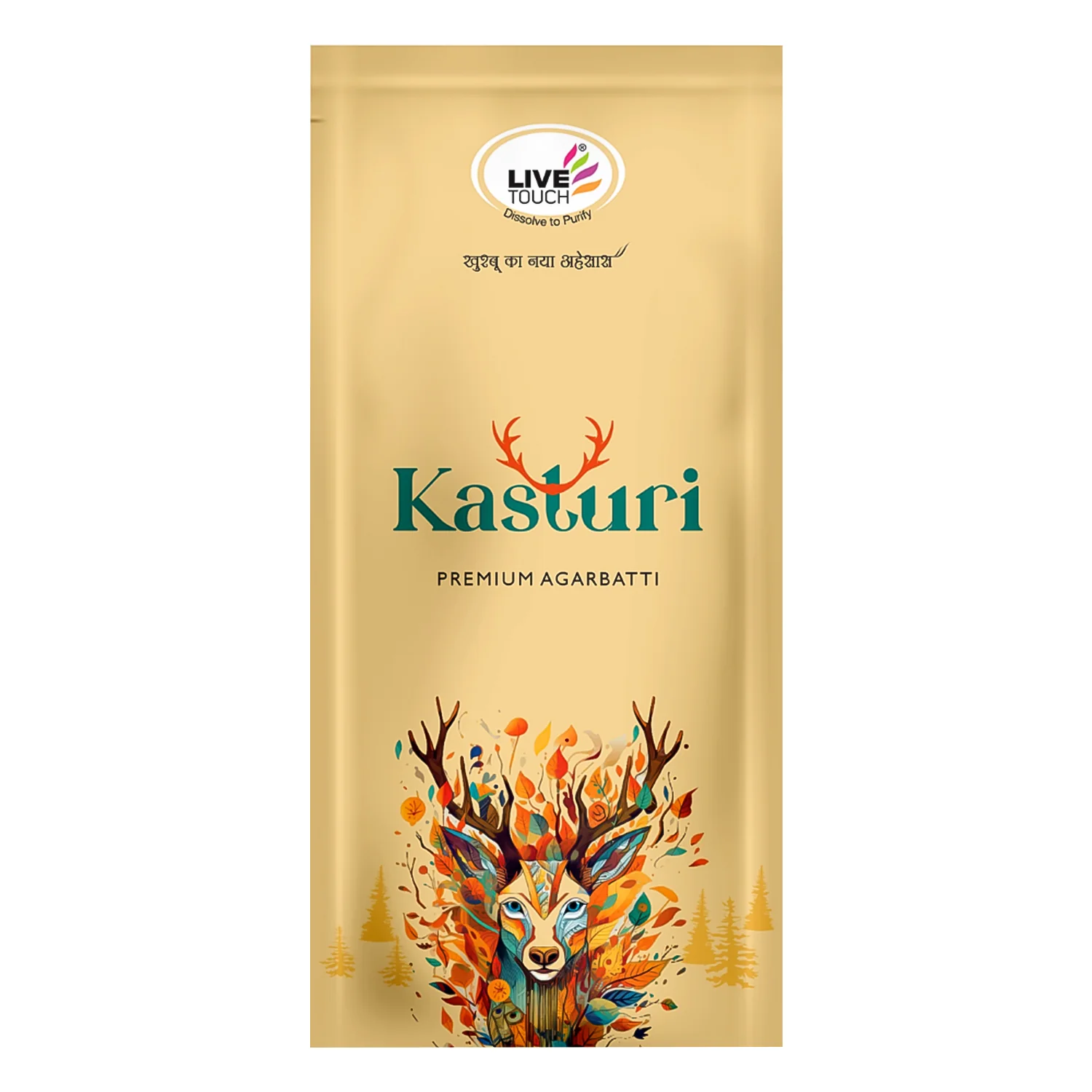 Natural Kasturi Flavour Incense Sticks (110gm) - Image 5