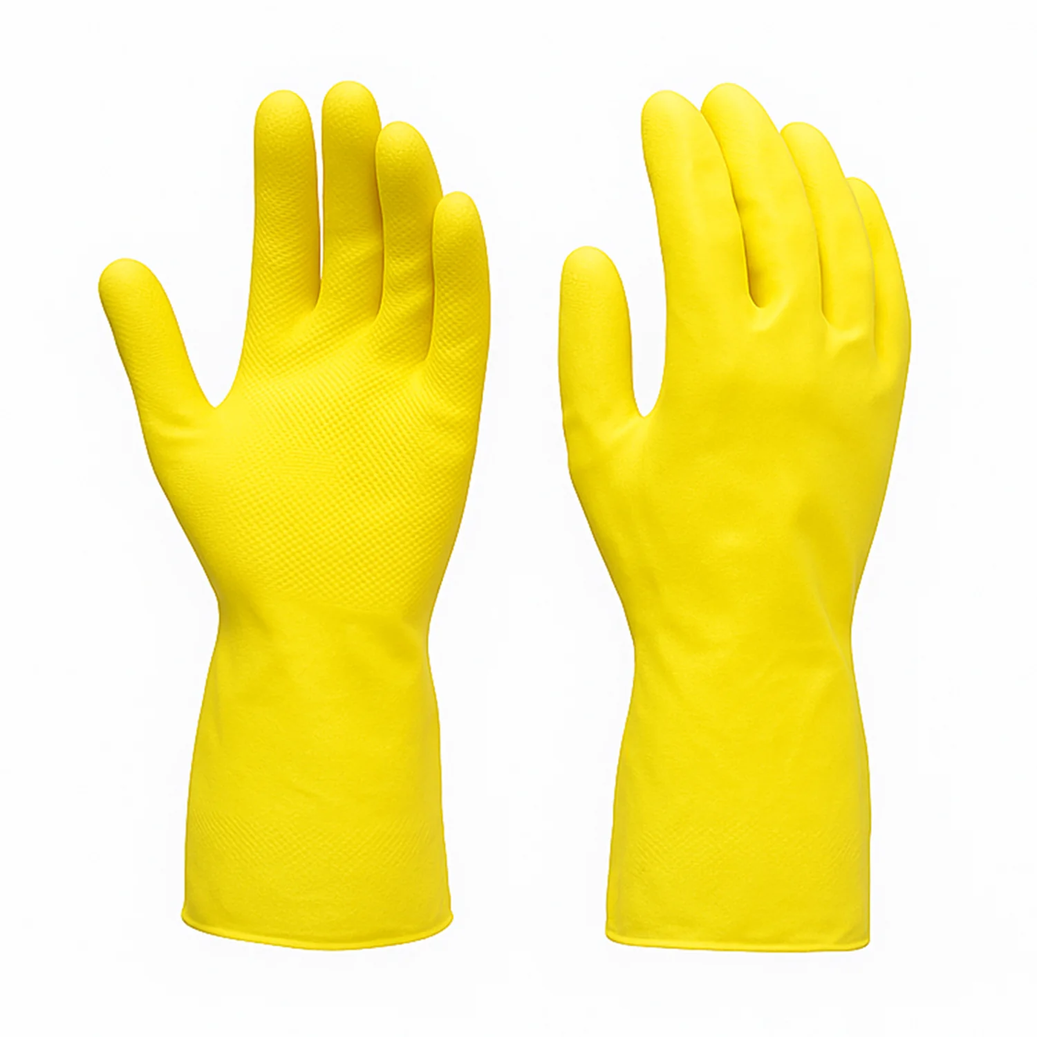 2 pair med yellow gloves For Cleaning - Image 5