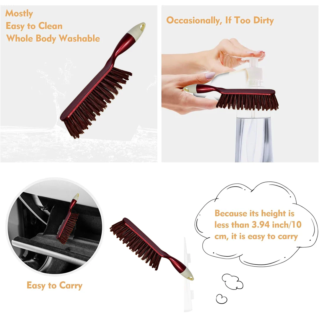 Cleaning Duster Brush for Car Seats, Carpet, Mats, Multi-Purpose Use - Image 3