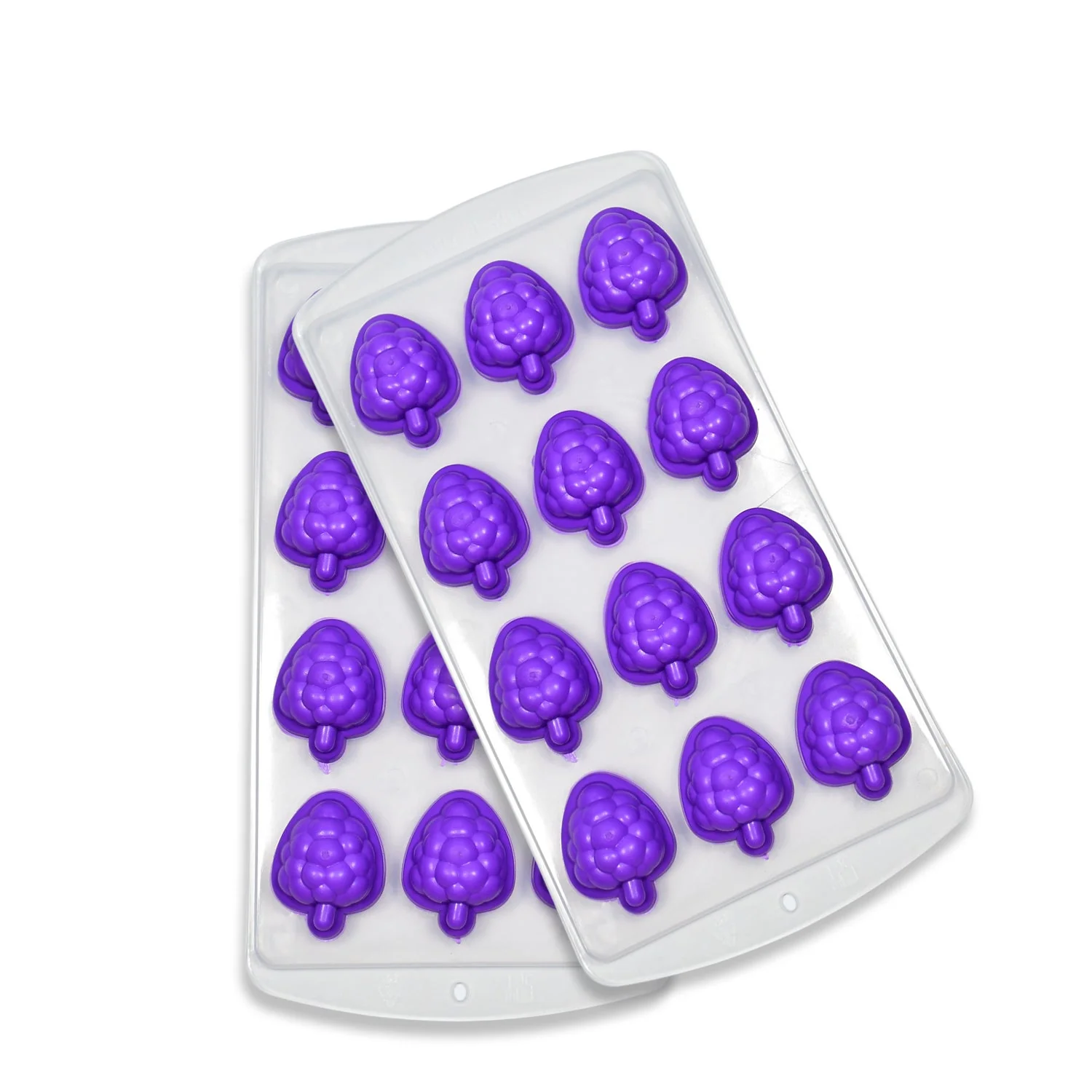 Mix design Ice Trays Freezer with Easy to Release Flexible Silicone shape ice cavity - Image 4