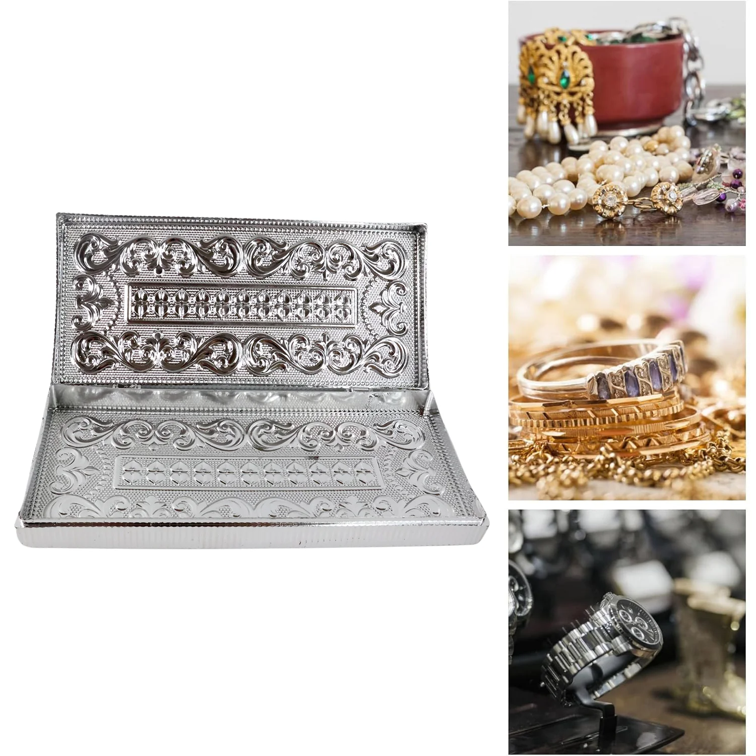 Multipurpose Rectangular Shaped Decorative Designer Gifting Cash Box (1 Pc / 20×9 Cm) - Image 7