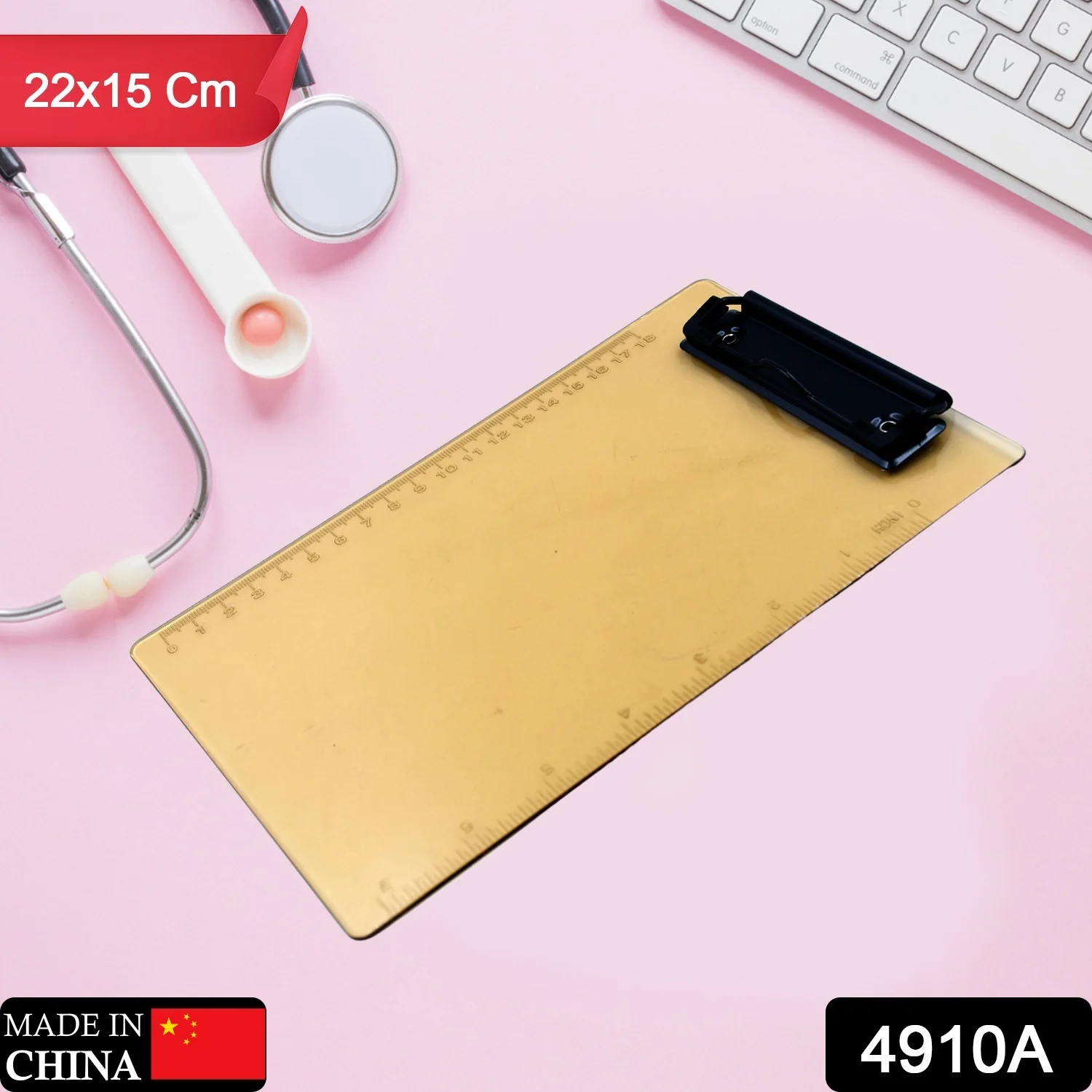 Transparent Plastic Clipboard Pad - Image 2