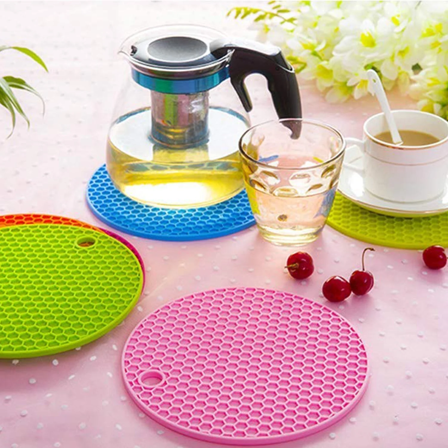 Silicone Trivet for Hot Dish and Pot, Silicone Hot Pads ( 1 pcs ) - Image 3