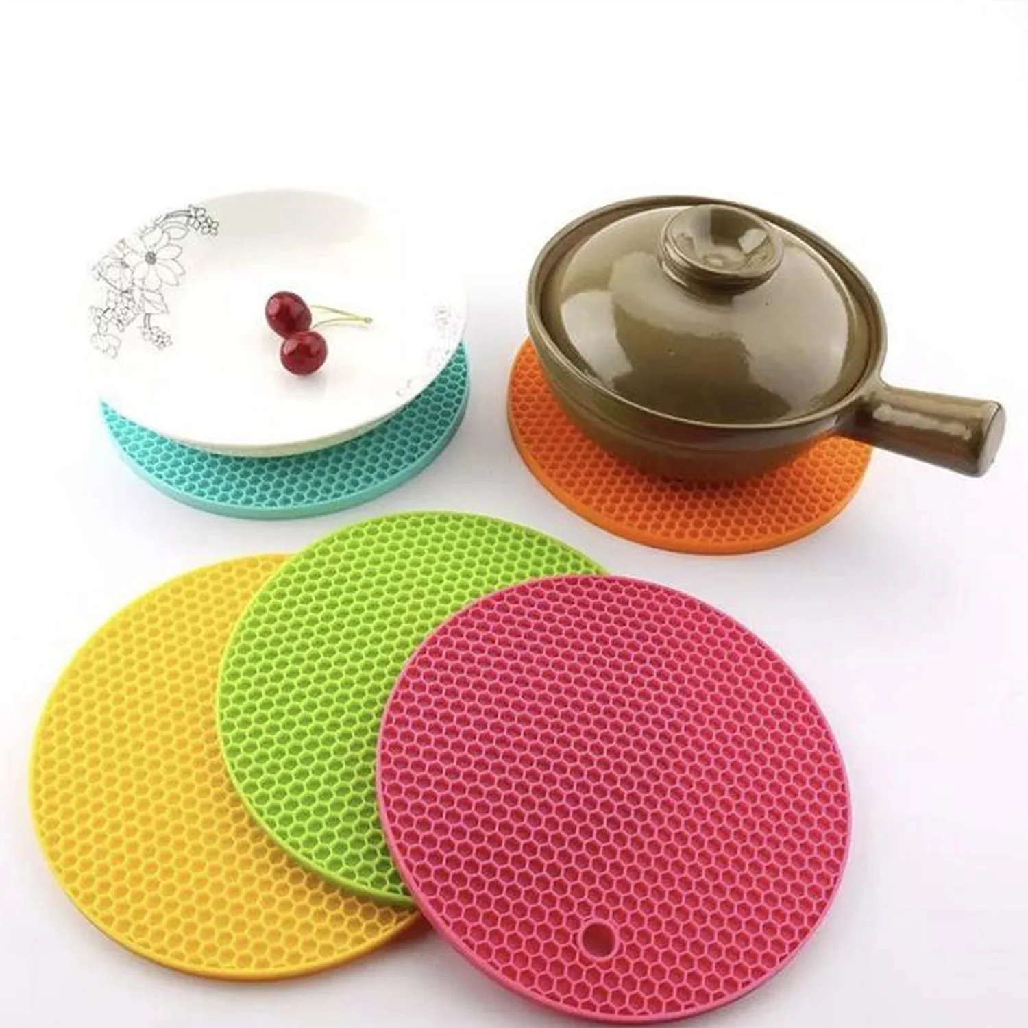 Silicone Trivet for Hot Dish and Pot, Silicone Hot Pads ( 1 pcs ) - Image 8