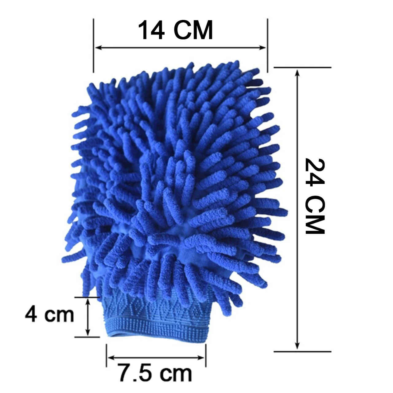 Microfiber Wash and Dust Chenille Mitt Cleaning Gloves - Image 7
