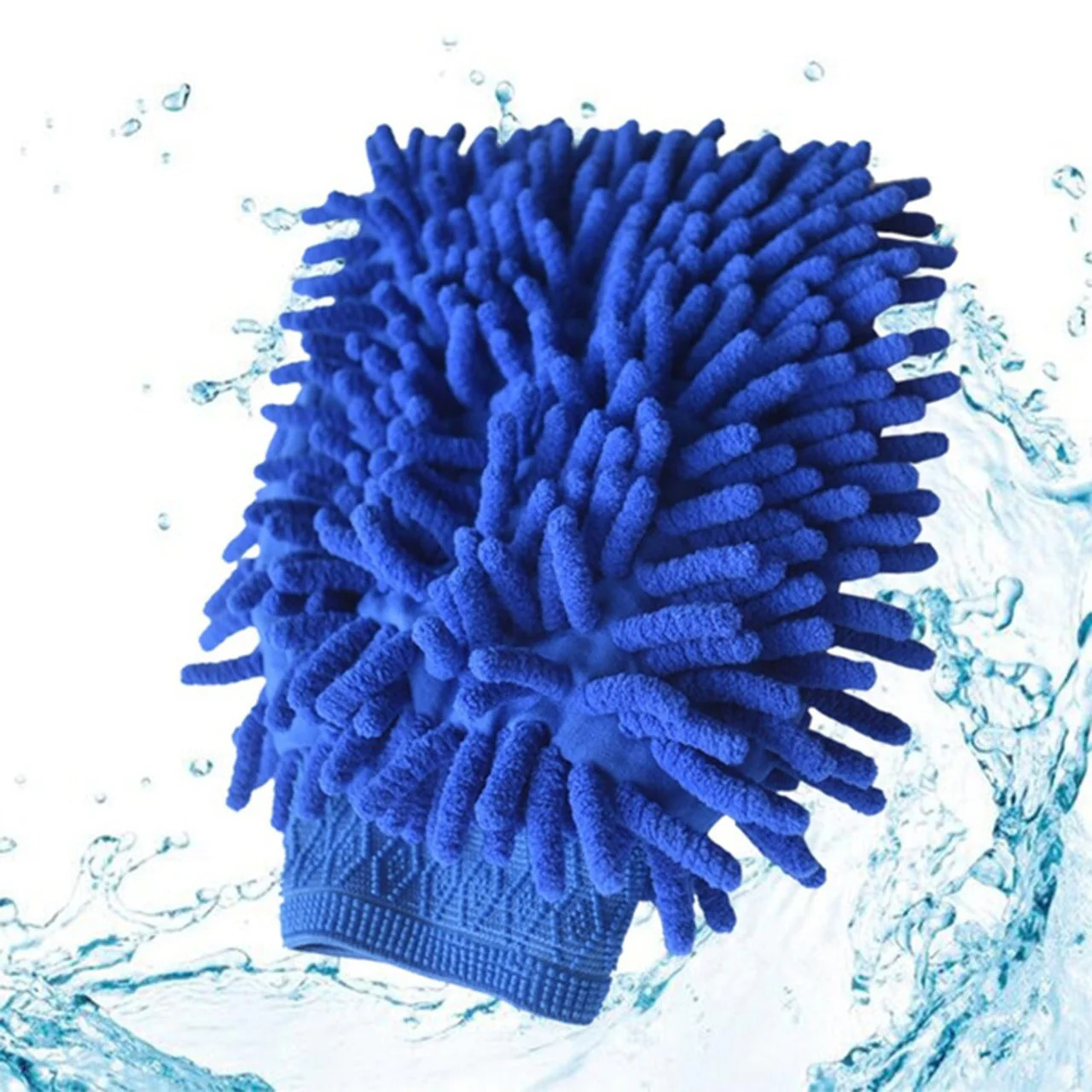 Microfiber Wash and Dust Chenille Mitt Cleaning Gloves - Image 8