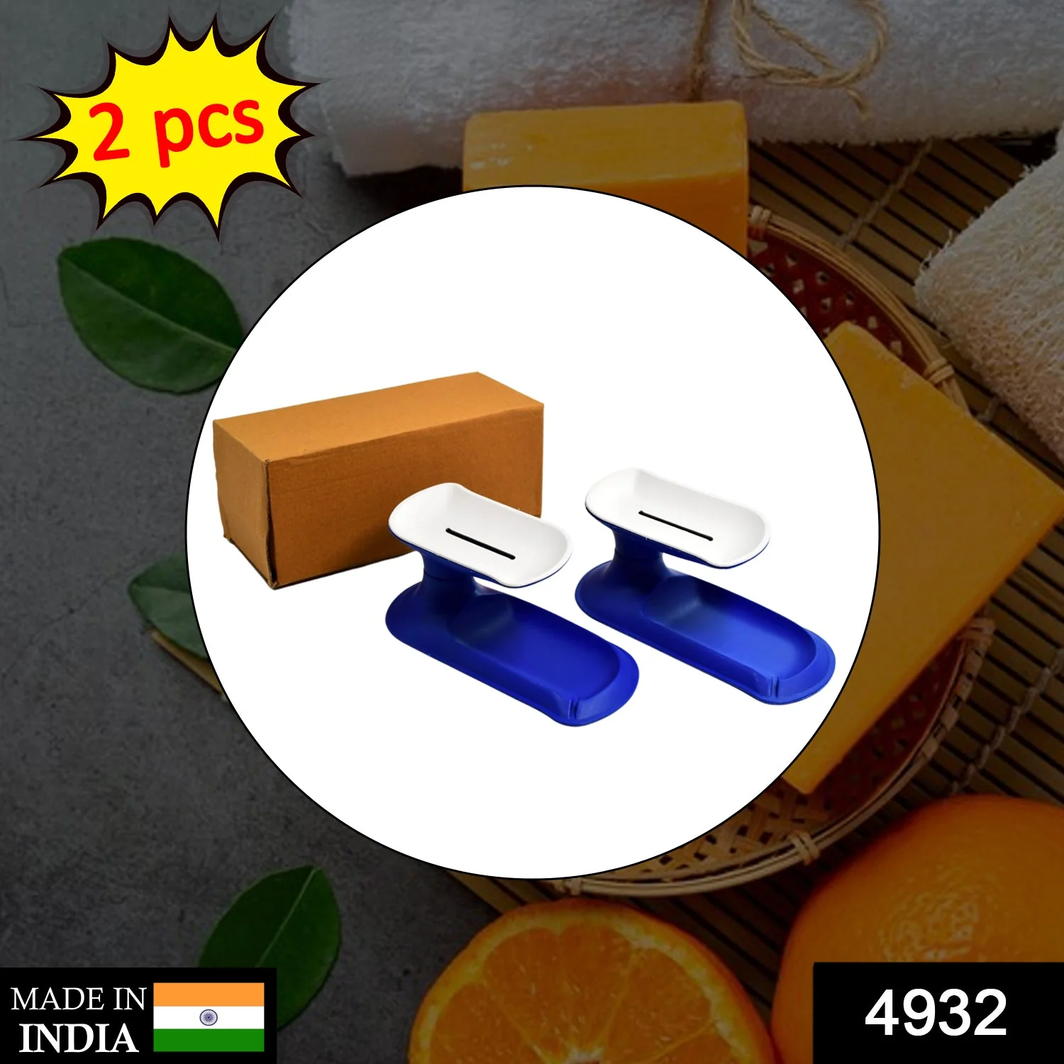 Plastic Double Layer Soap Dish Holder - Image 2