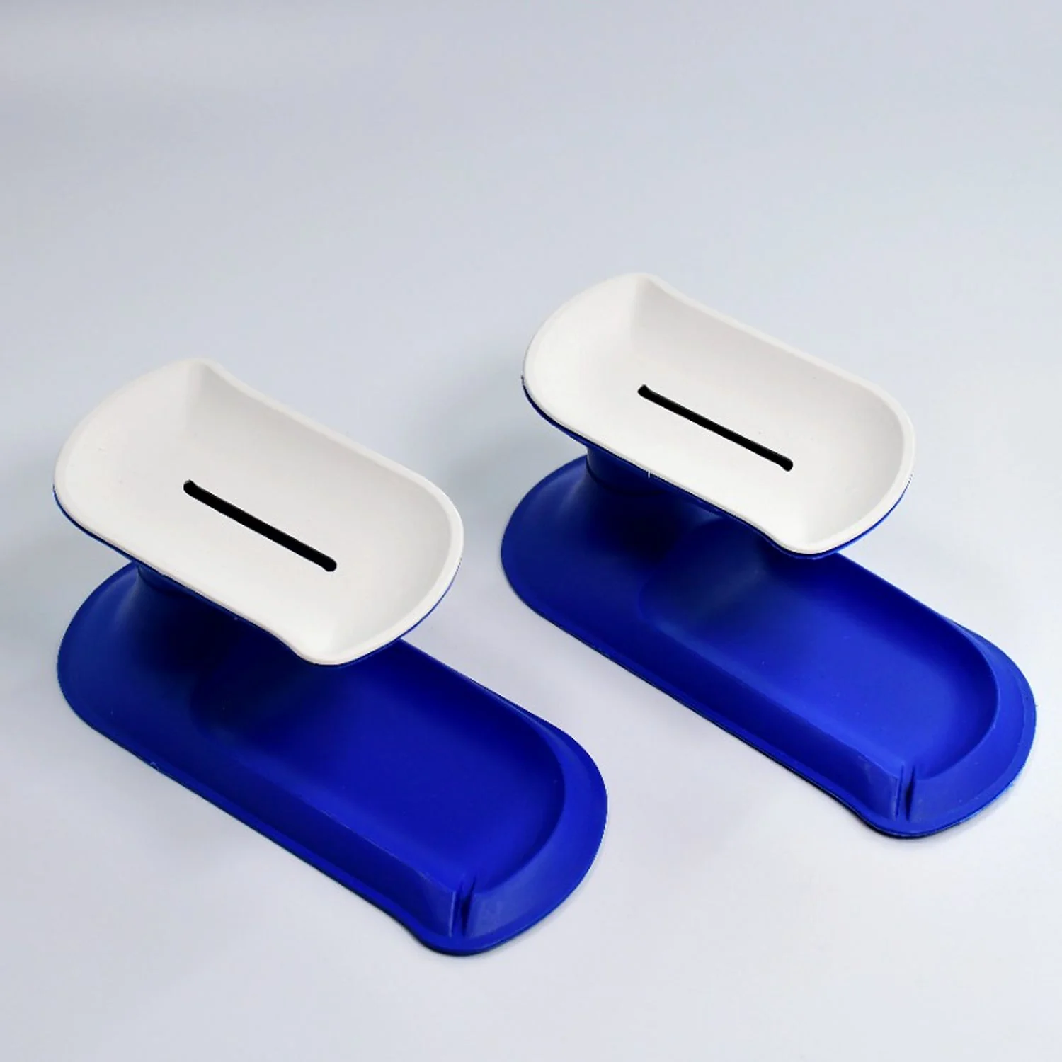 Plastic Double Layer Soap Dish Holder - Image 6