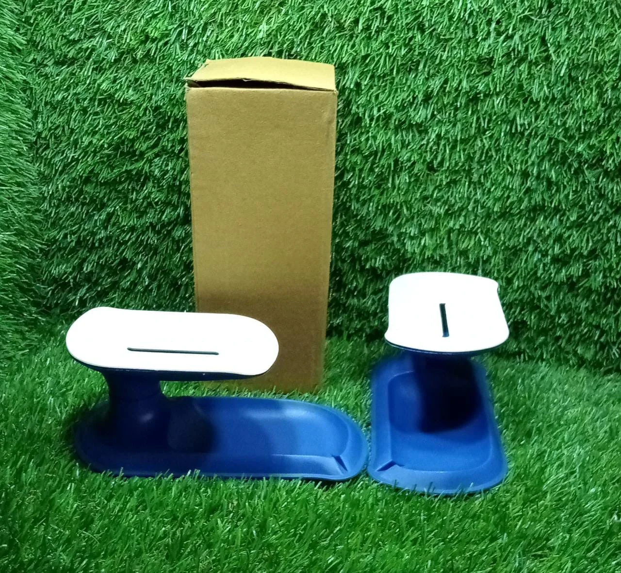 Plastic Double Layer Soap Dish Holder - Image 8