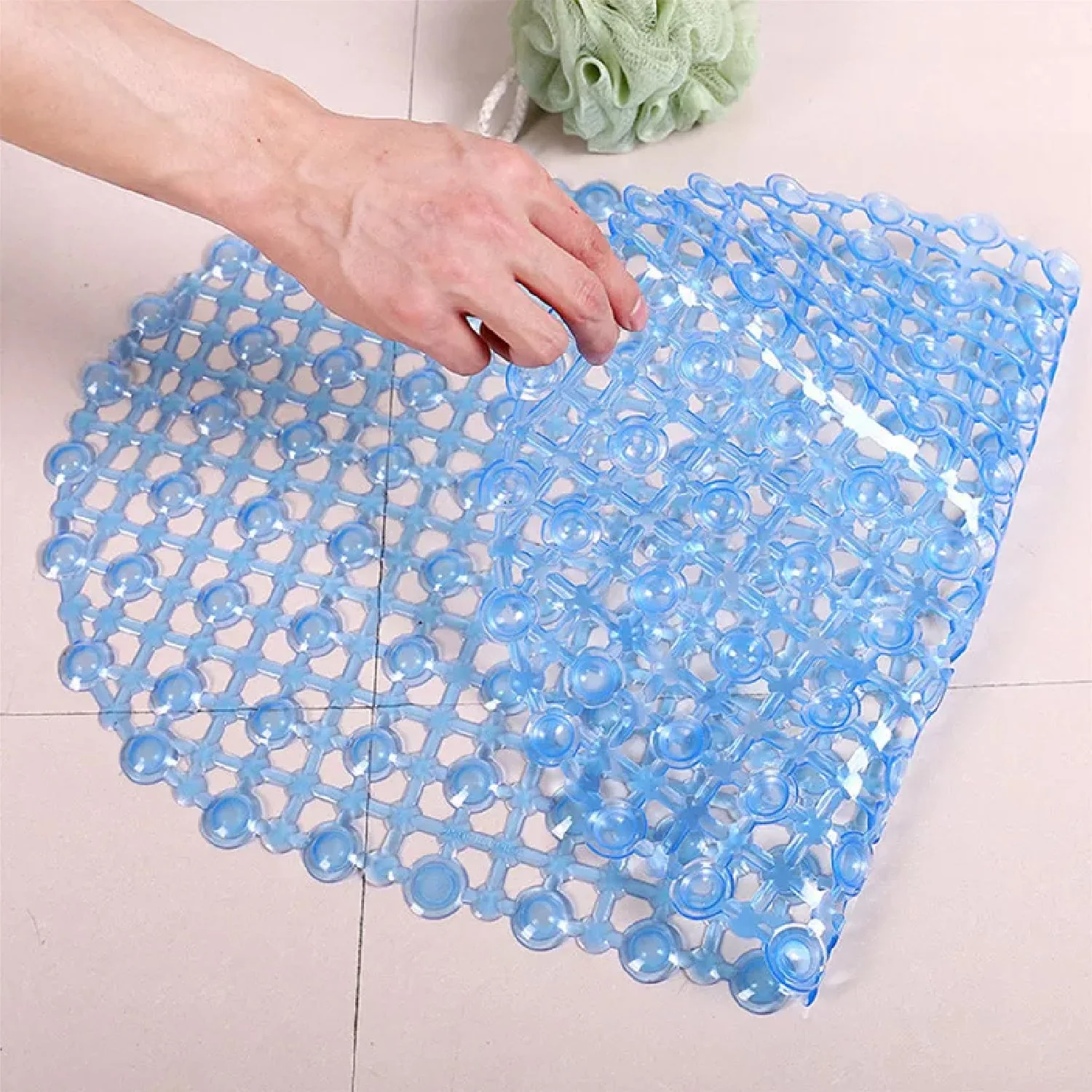 Nonslip Soft Rubber Bath Mat for Bathtub and Shower - Image 6