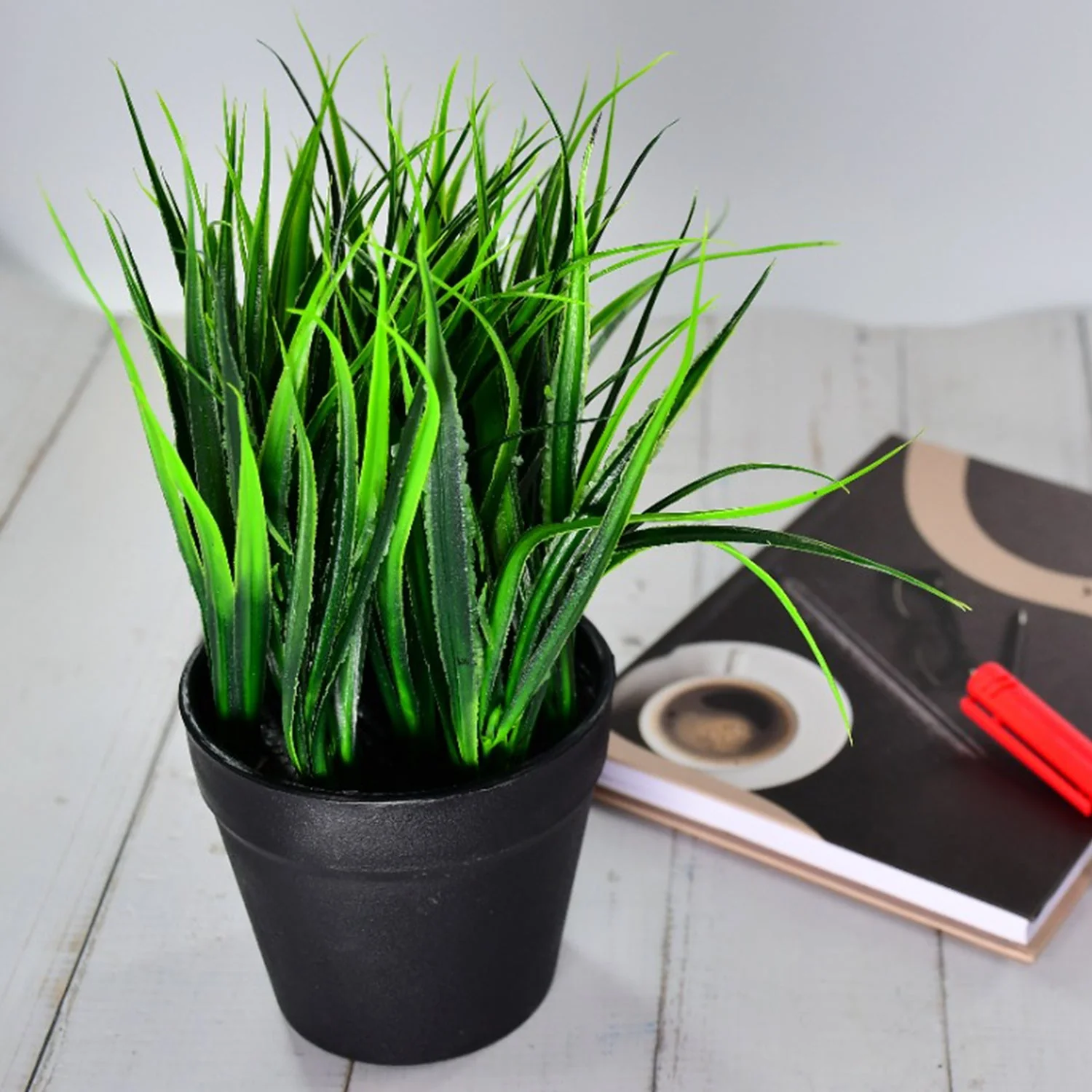 Artificial Potted Plant with Pot - Image 7