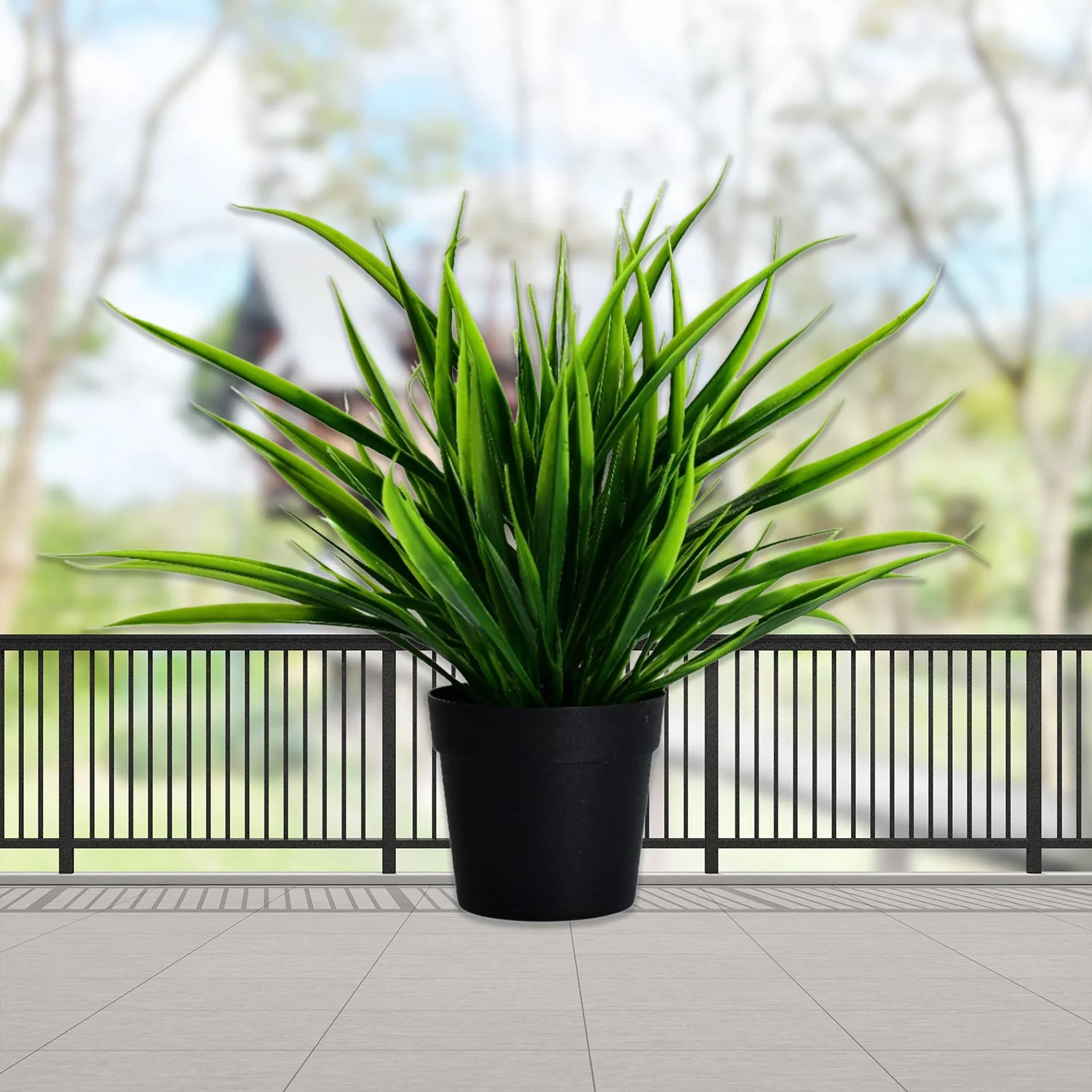 Artificial Potted Plant with Pot - Image 3