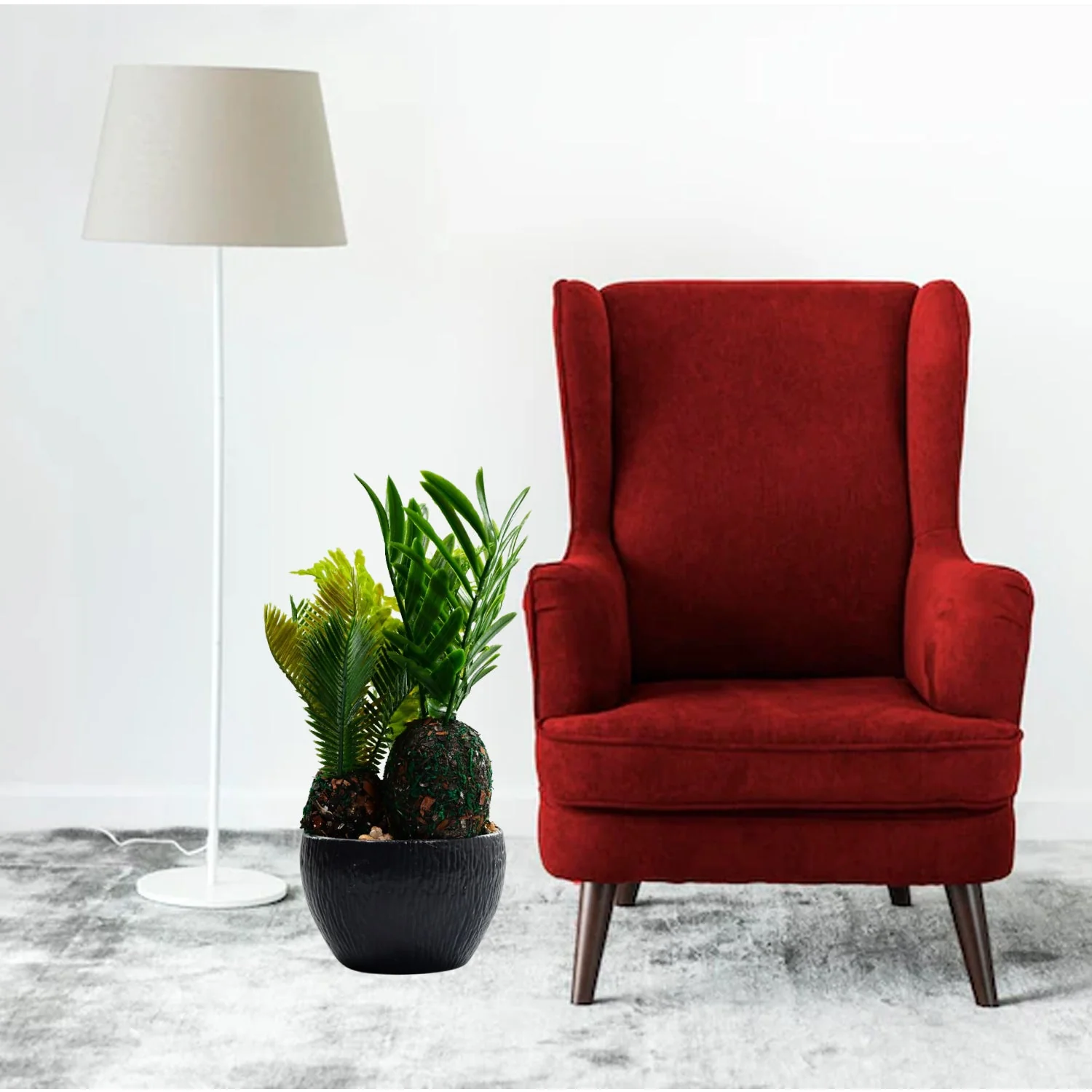 Artificial Potted Plant with Pot - Image 6