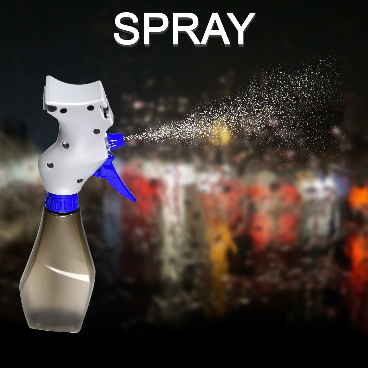 Plastic Easy Glass Cleaner 3 in 1 Spray Type Cleaning Brush, Pack of 1 - Image 6